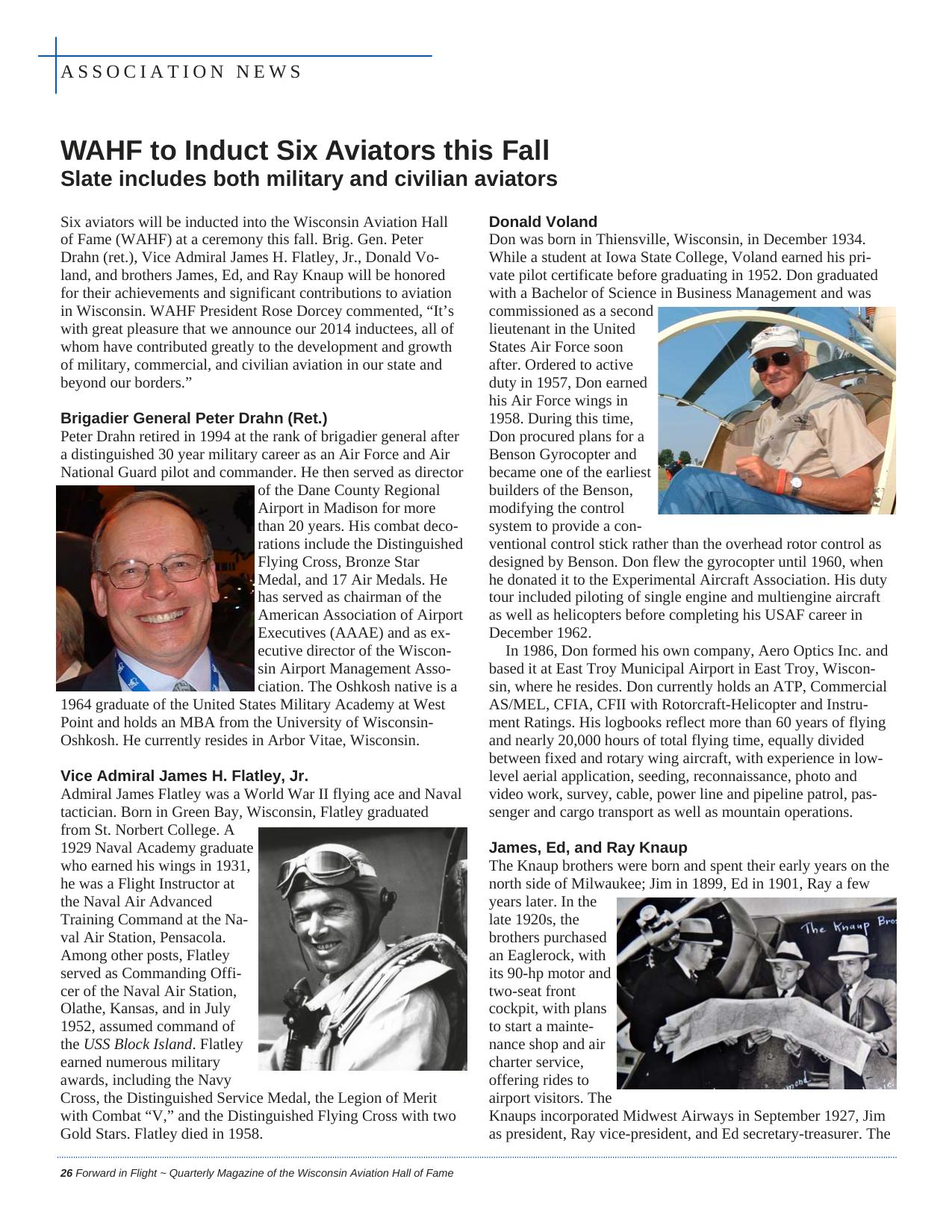 Forward in Flight - Spring 2014 -  Page28