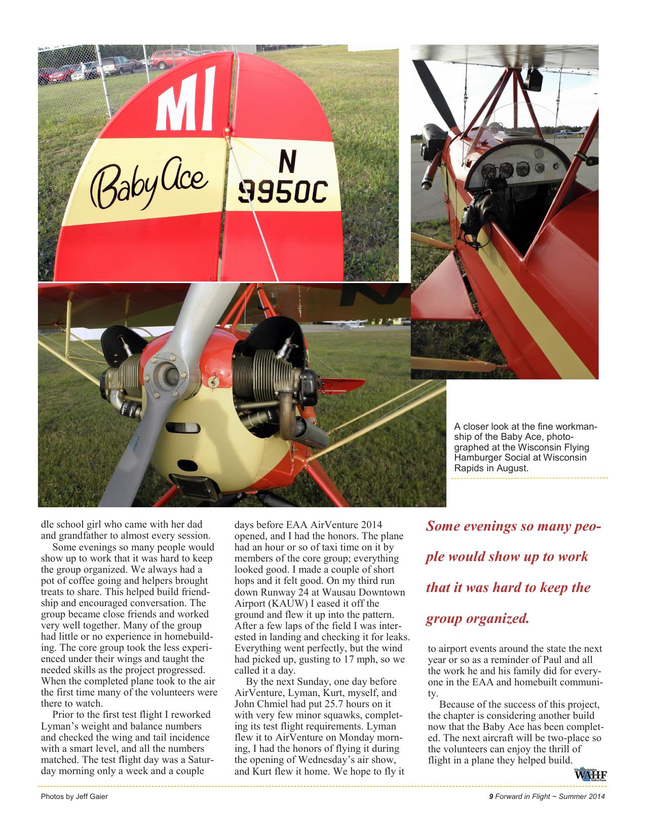 Forward in Flight - Fall 2014 -  Page11