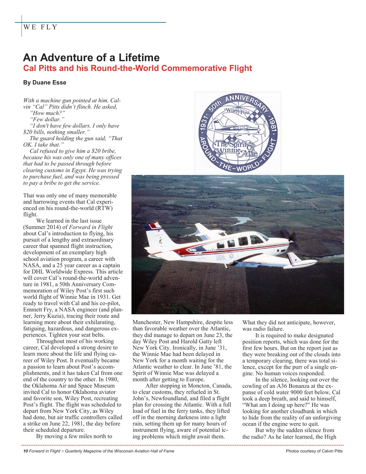 Forward in Flight - Fall 2014 -  Page12