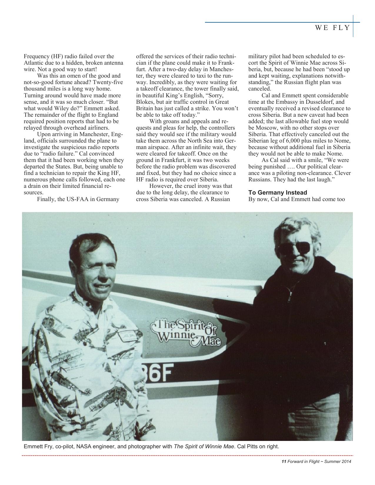 Forward in Flight - Fall 2014 -  Page13