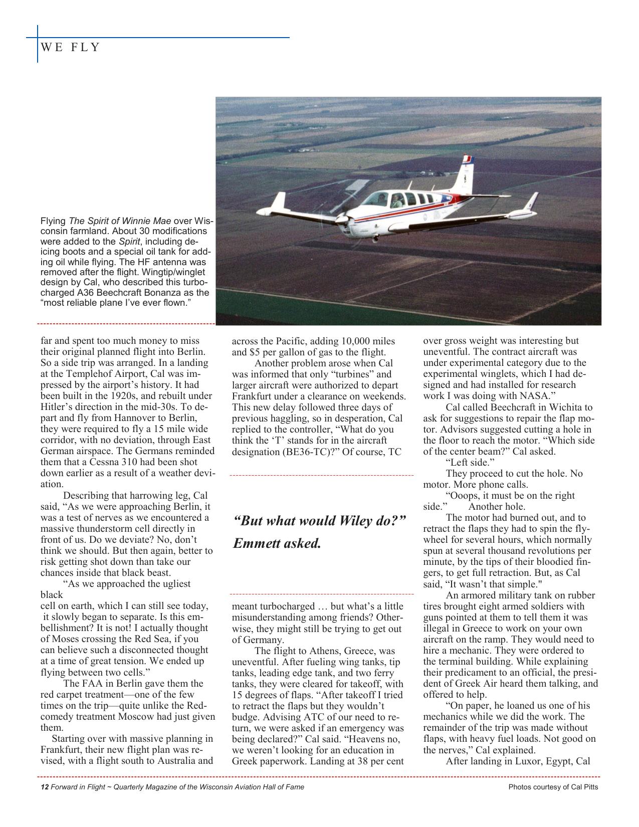 Forward in Flight - Fall 2014 -  Page14