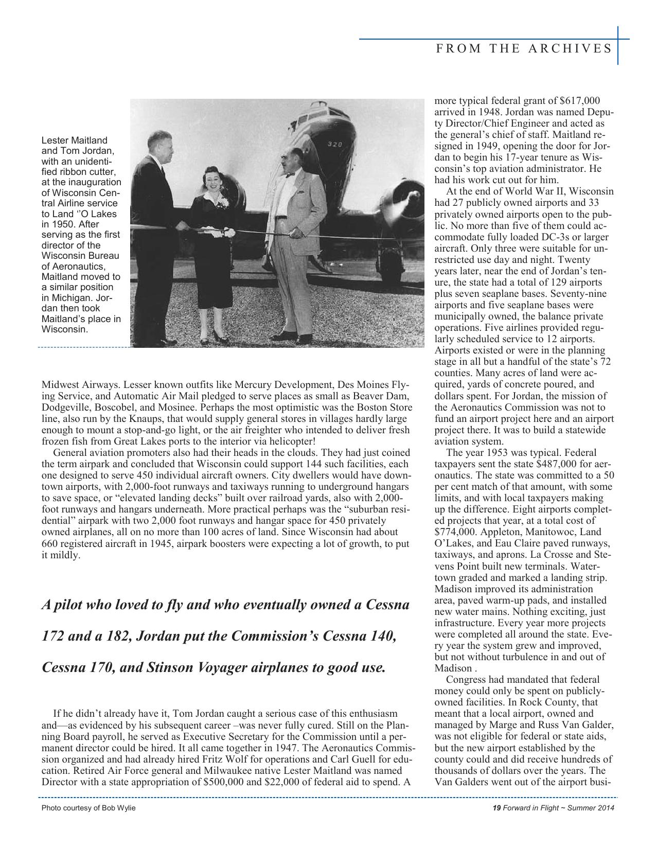 Forward in Flight - Fall 2014 -  Page21