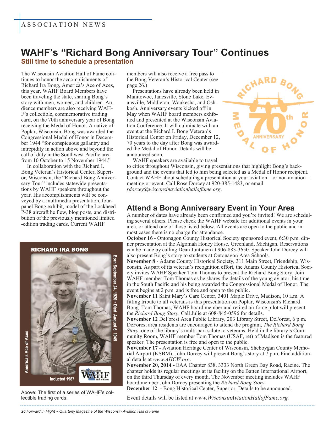 Forward in Flight - Fall 2014 -  Page28