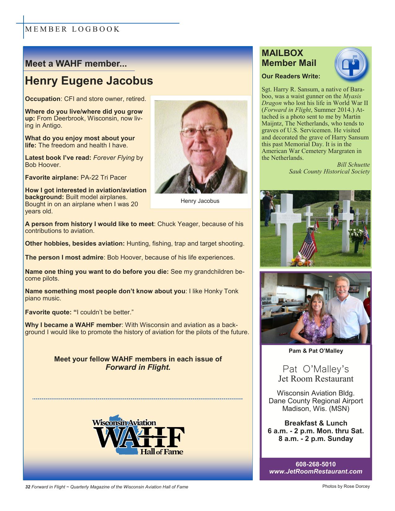 Forward in Flight - Fall 2014 -  Page34