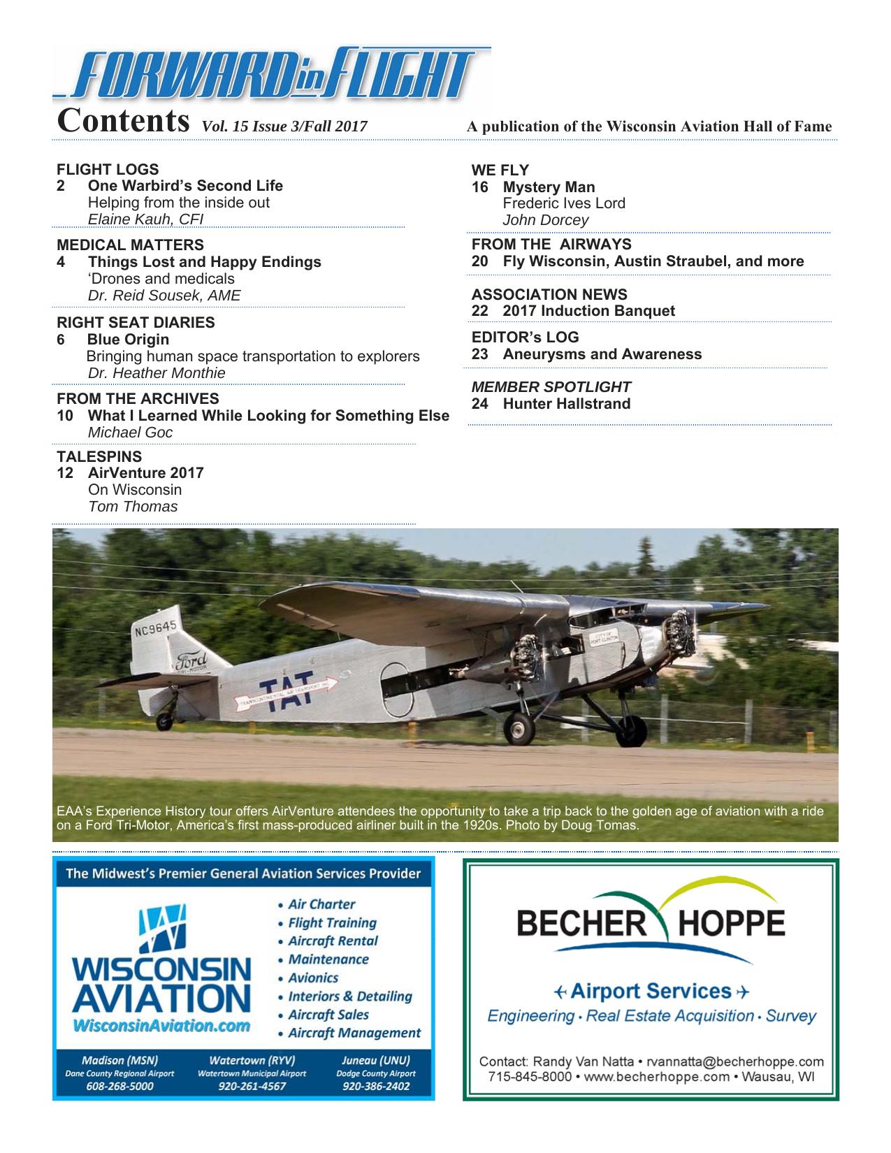 Forward in Flight - Fall 2017 -  Page2