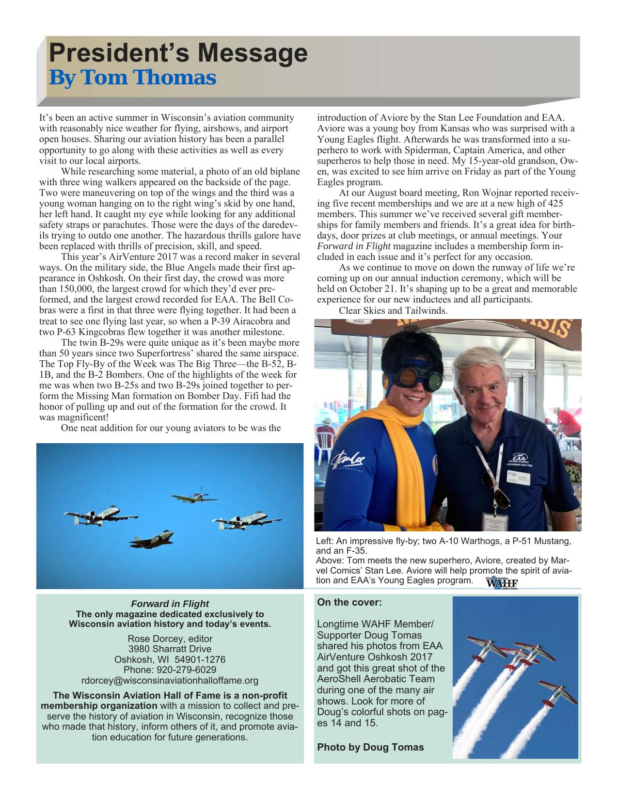 Forward in Flight - Fall 2017 -  Page3