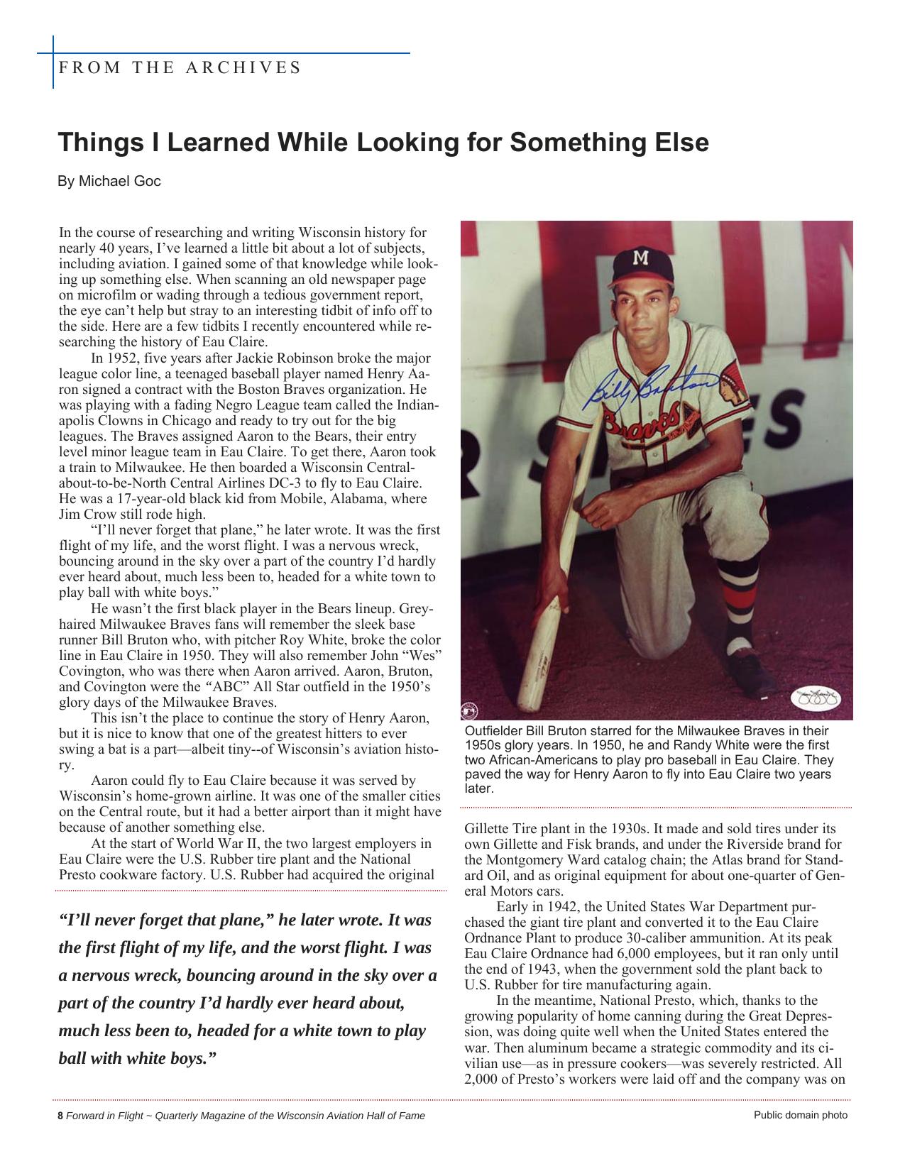 Forward in Flight - Fall 2017 -  Page10