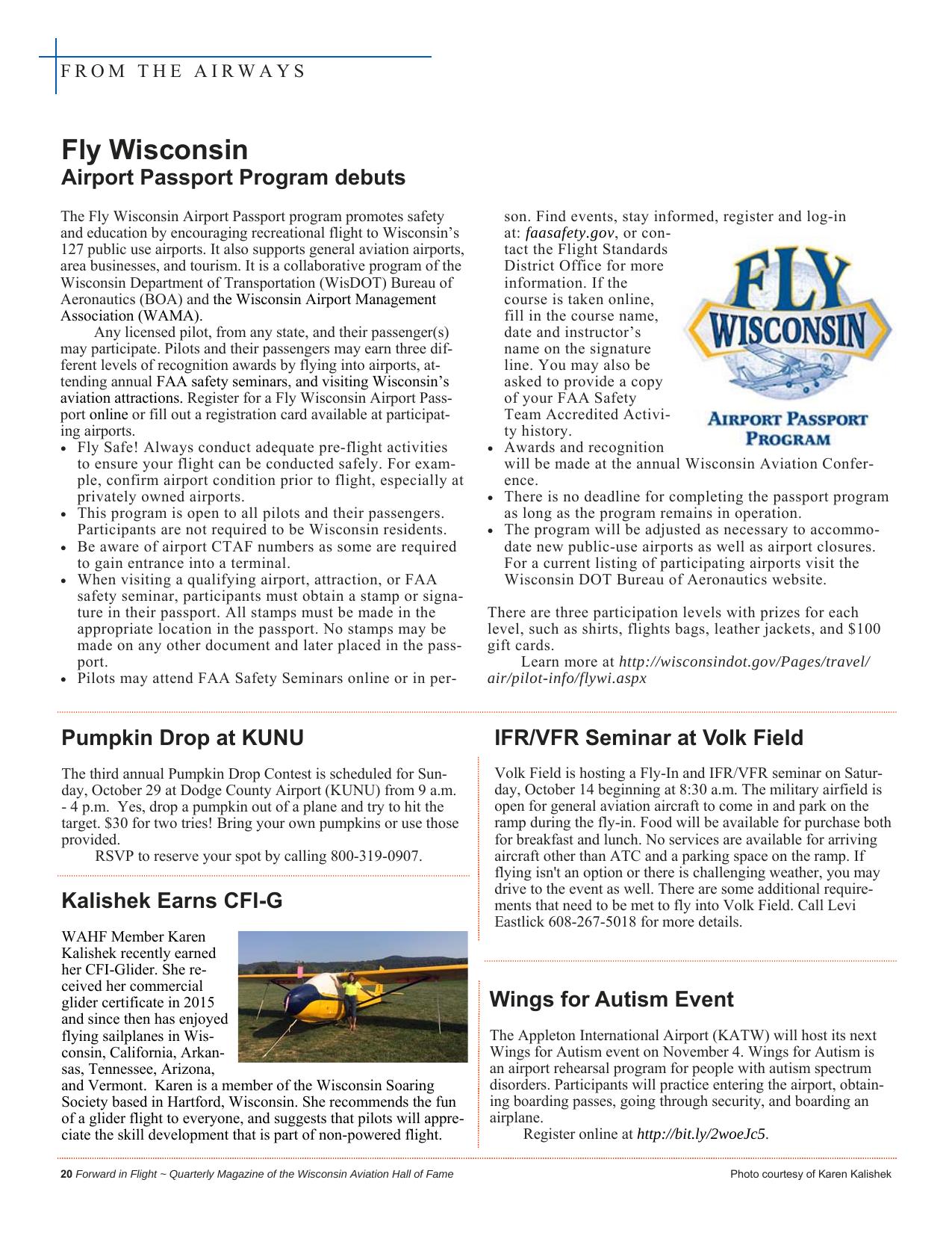 Forward in Flight - Fall 2017 -  Page22