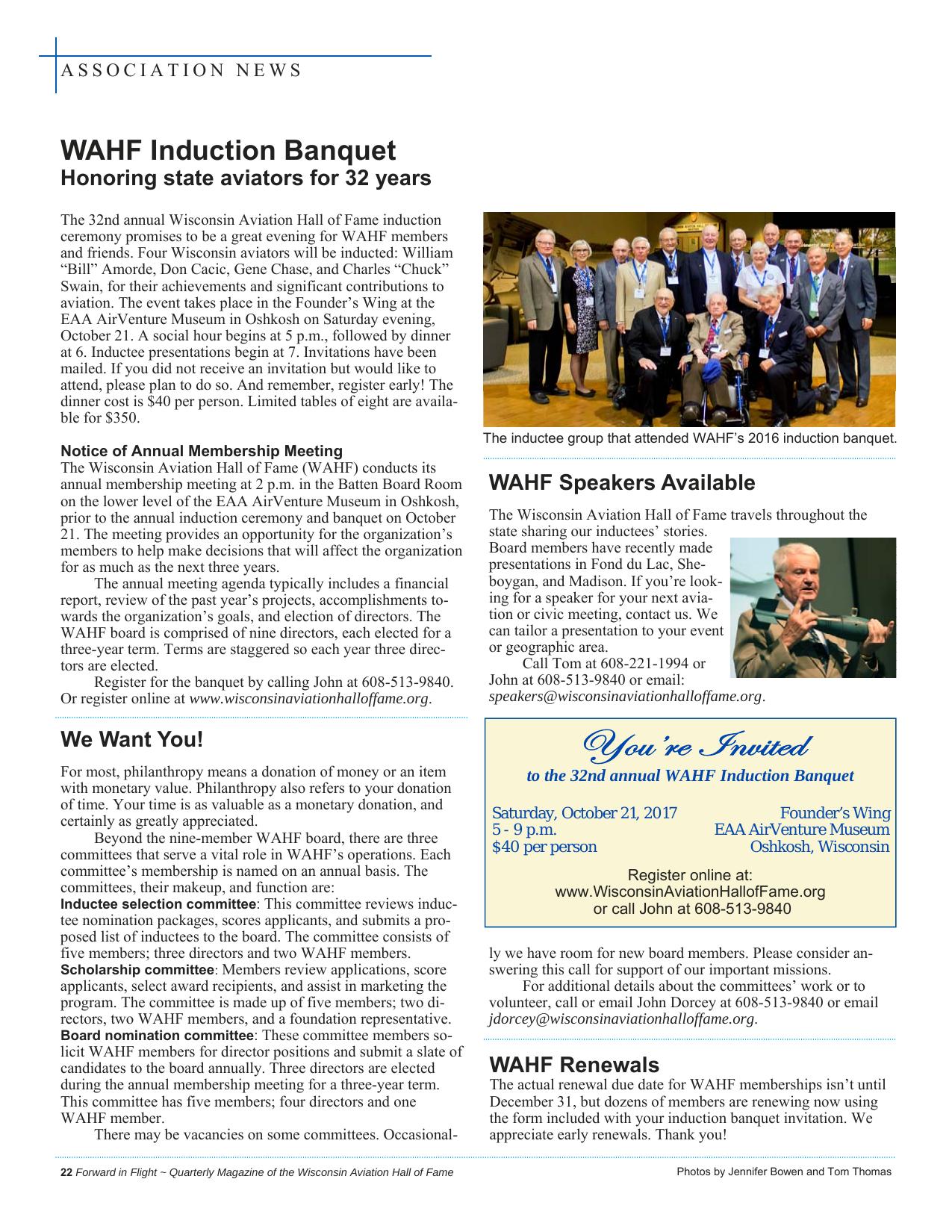 Forward in Flight - Fall 2017 -  Page24