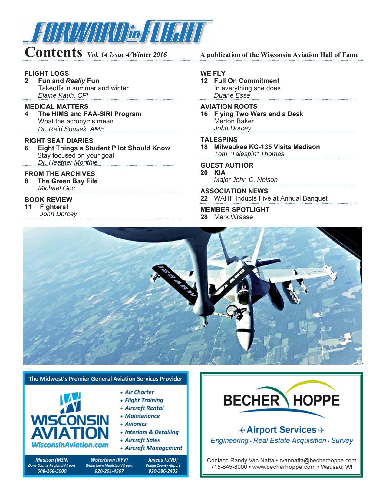Forward in Flight - Winter 2016 -  Page2
