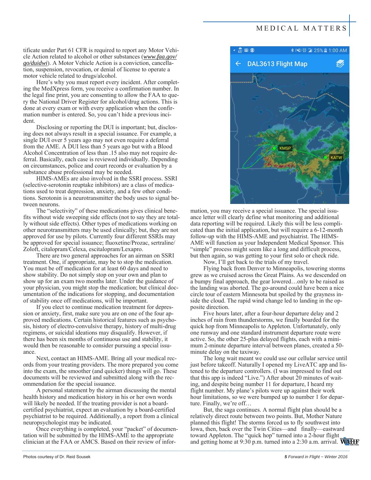 Forward in Flight - Winter 2016 -  Page7