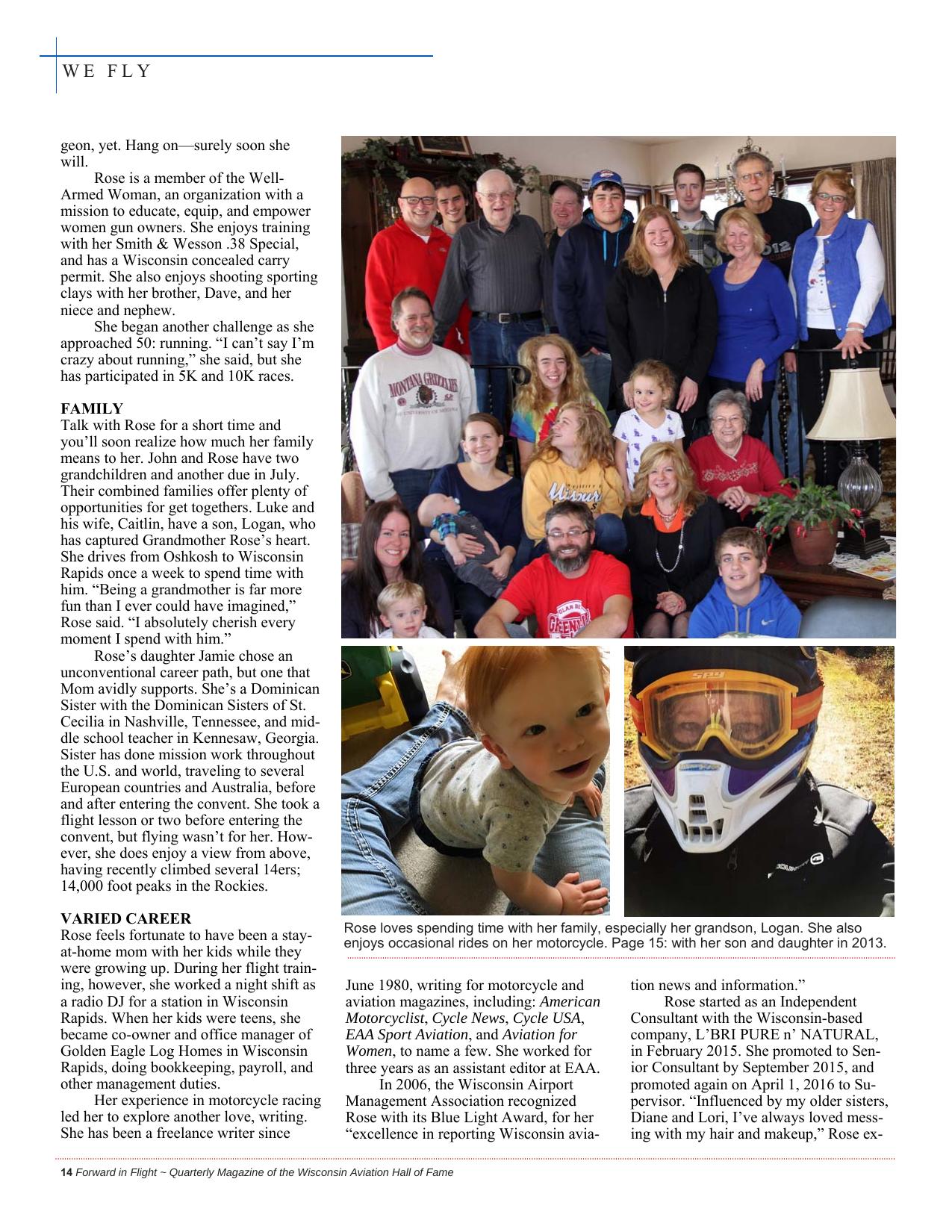 Forward in Flight - Winter 2016 -  Page16