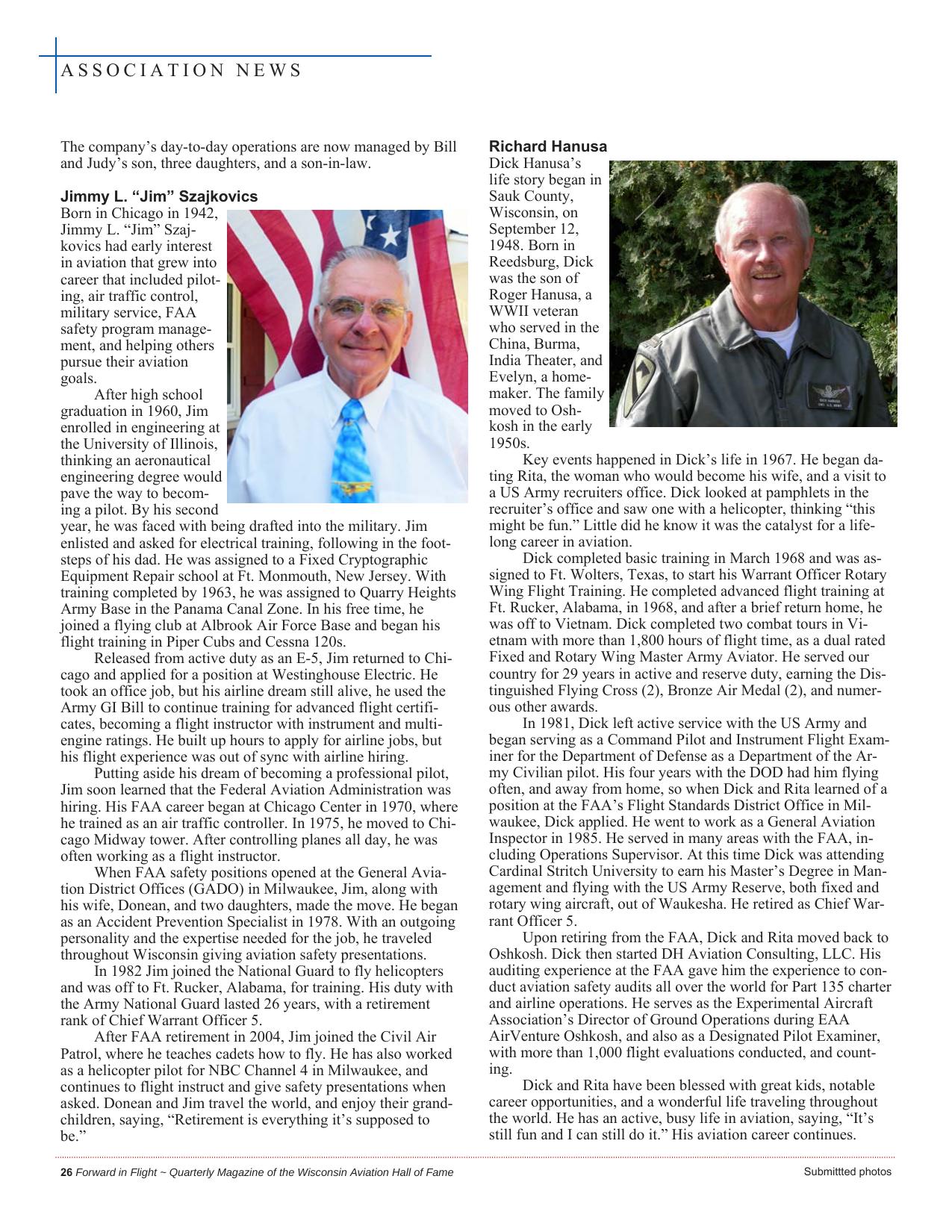 Forward in Flight - Winter 2016 -  Page28