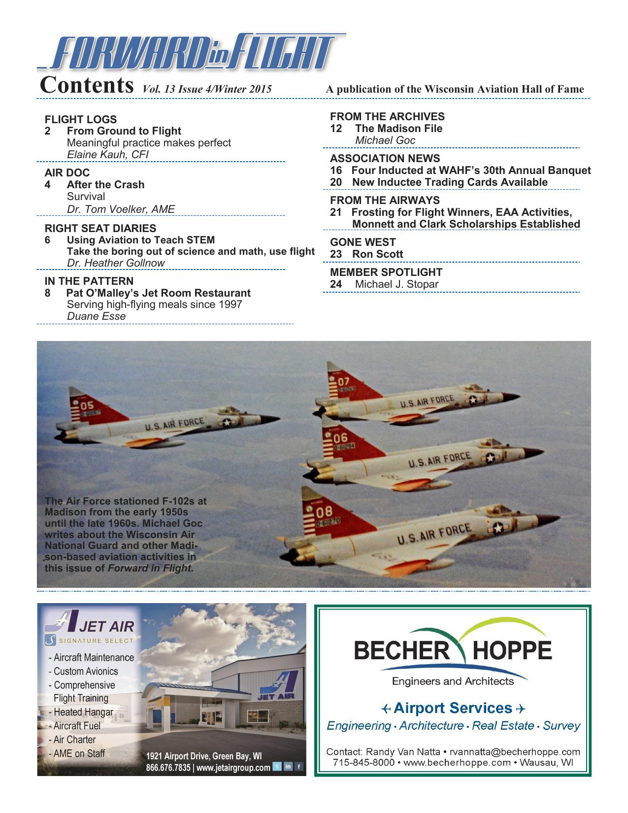 Forward in Flight - Winter 2015 -  Page2