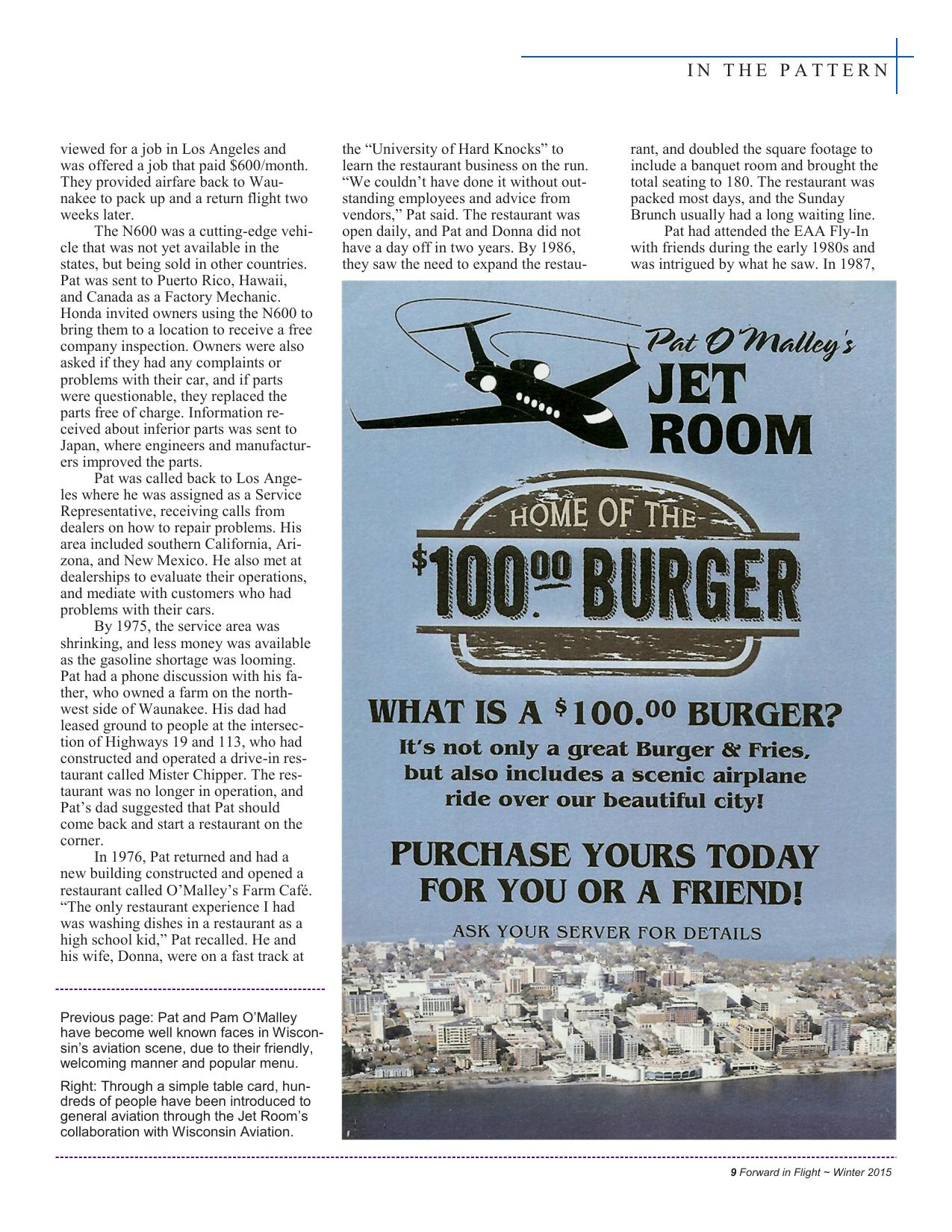 Forward in Flight - Winter 2015 -  Page11