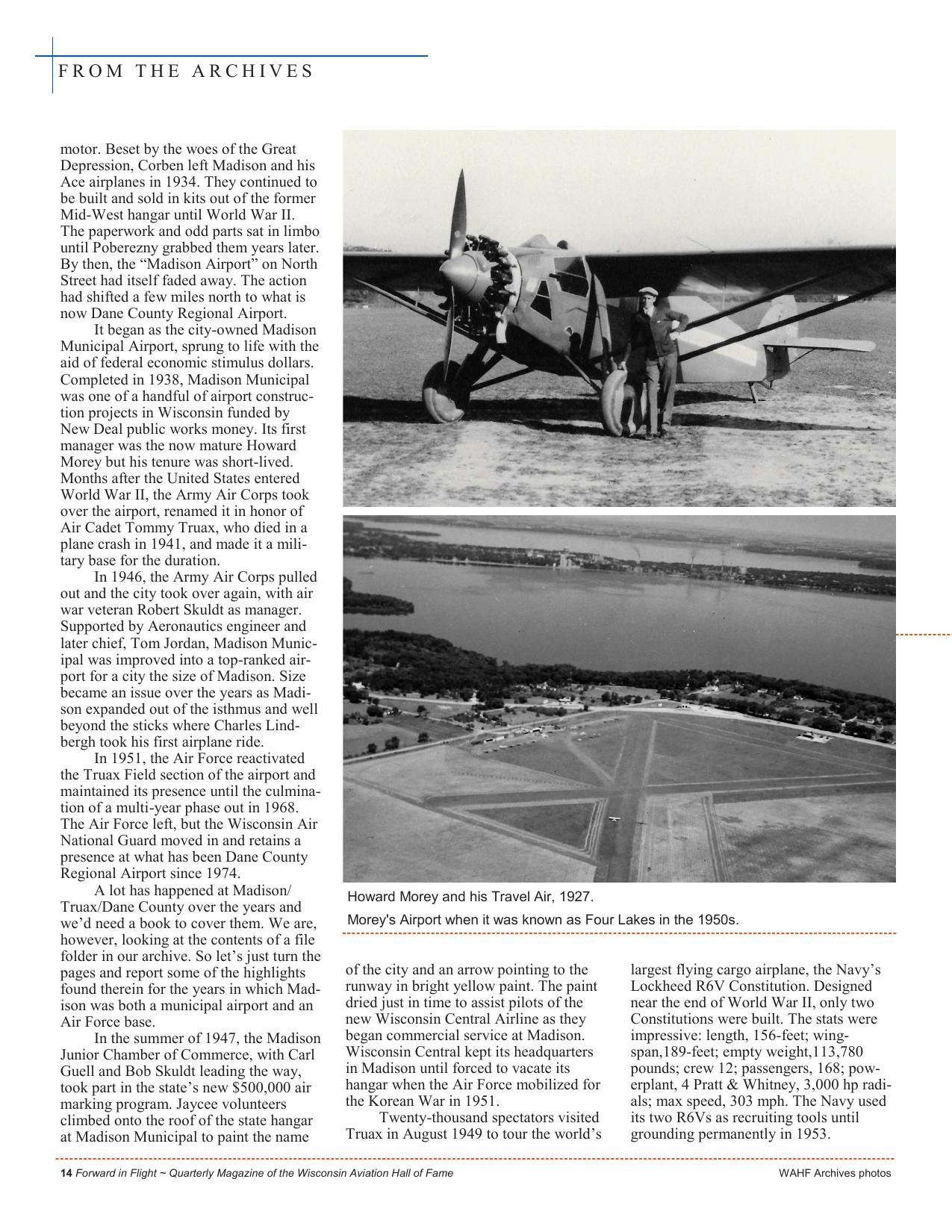 Forward in Flight - Winter 2015 -  Page16