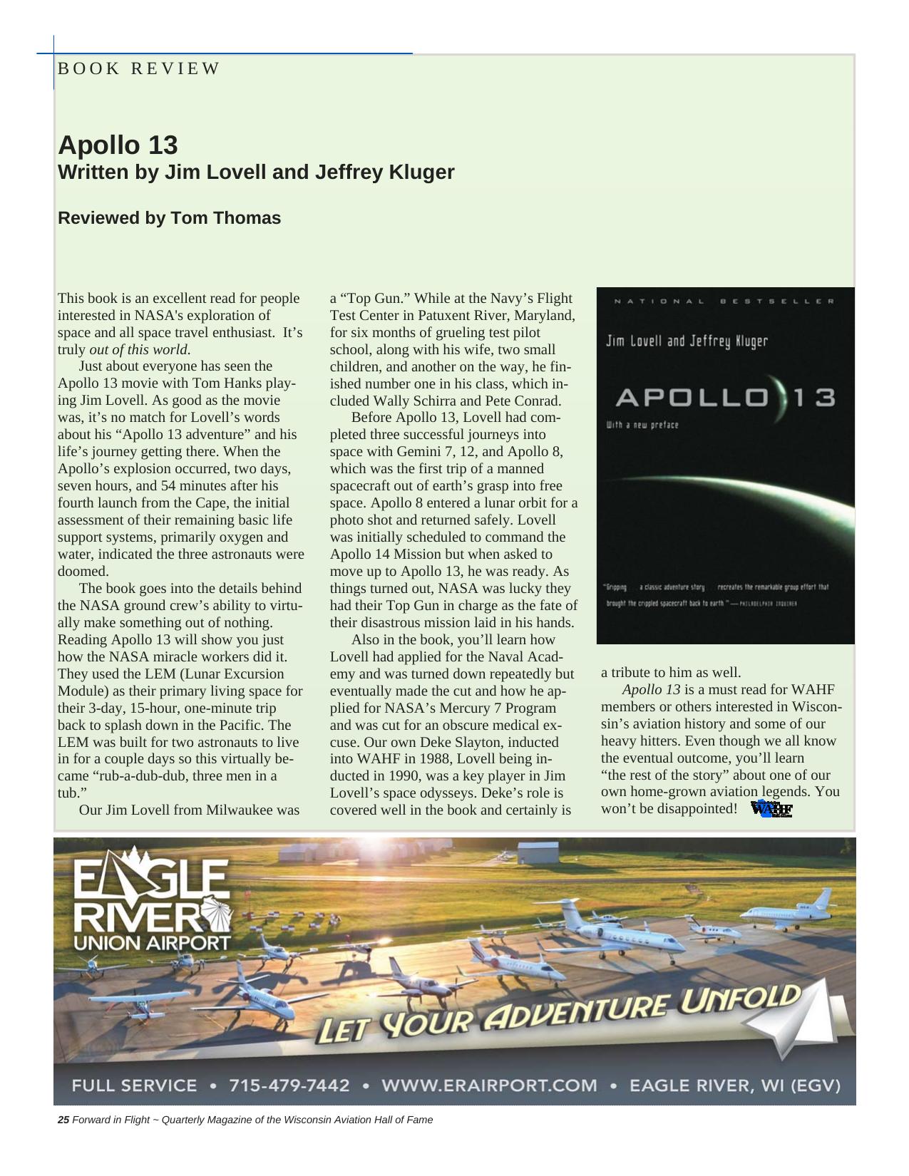 Forward in Flight - Fall 2012 -  Page26