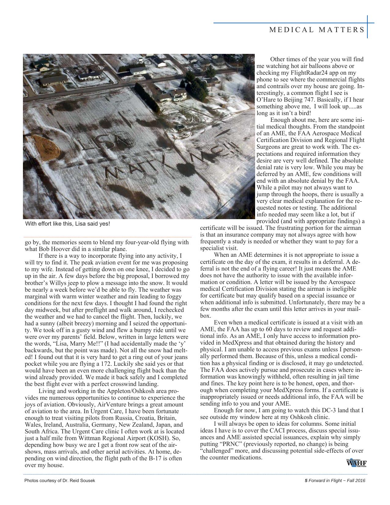 Forward in Flight - Fall 2016 -  Page7