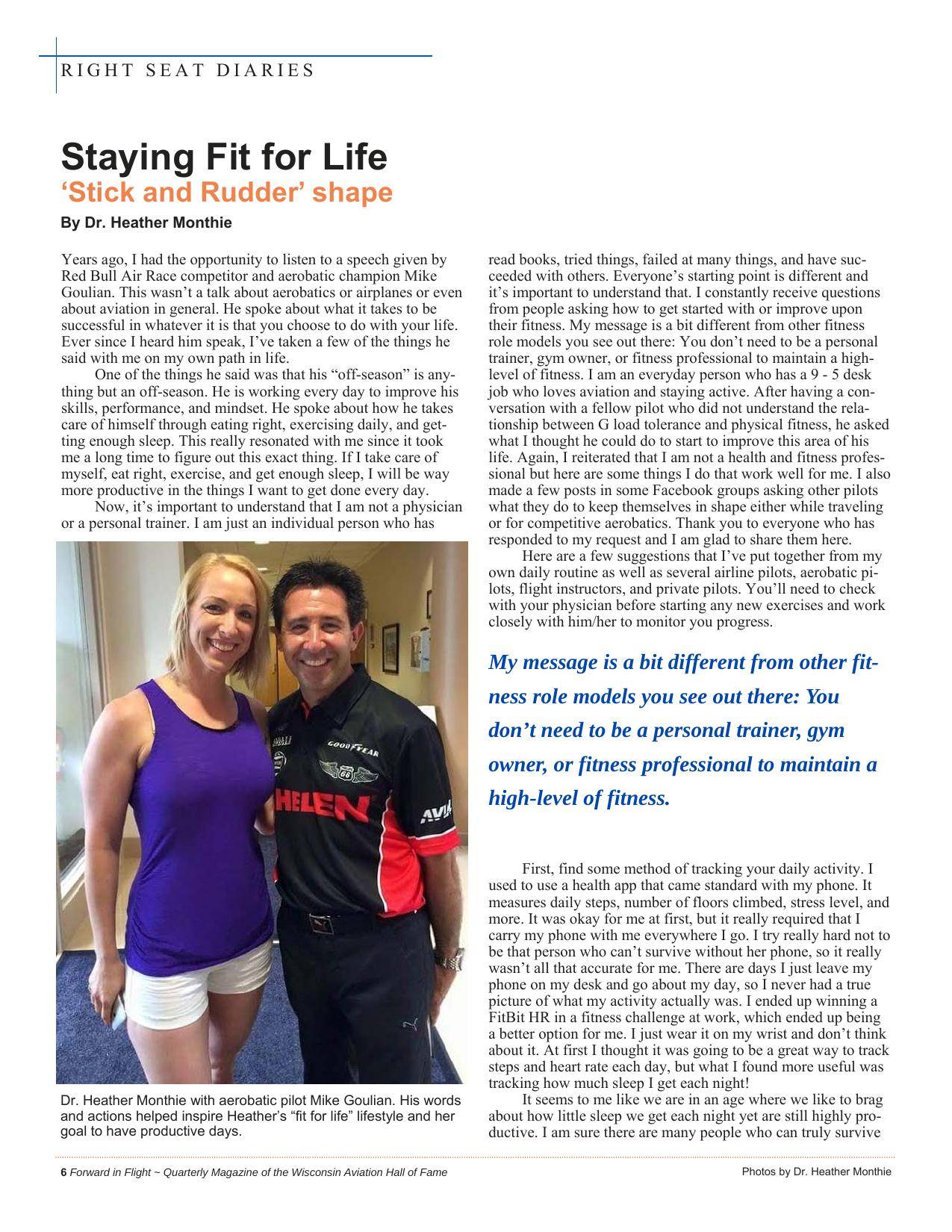 Forward in Flight - Fall 2016 -  Page8