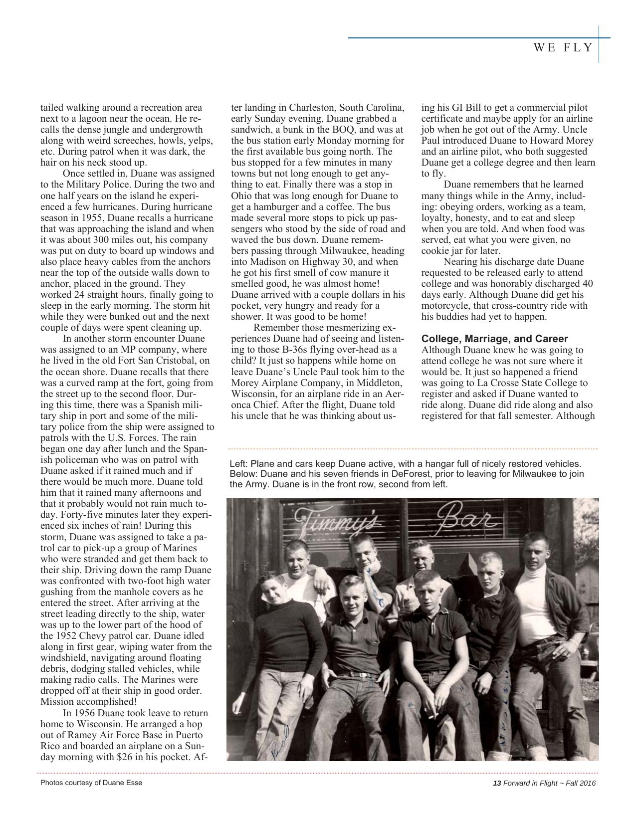 Forward in Flight - Fall 2016 -  Page15