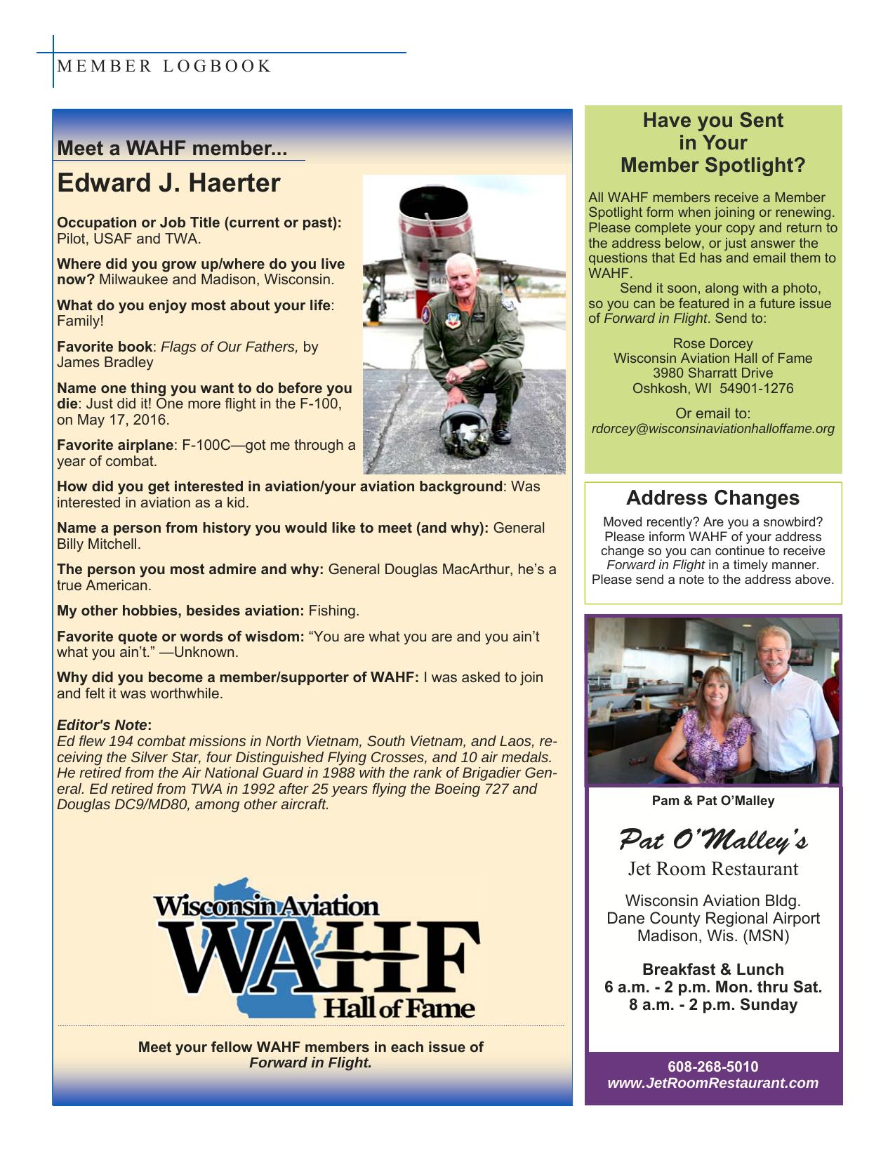 Forward in Flight - Fall 2016 -  Page26