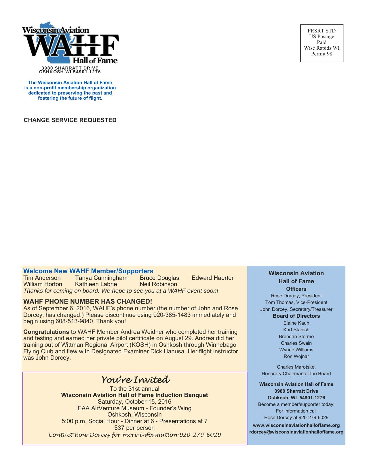 Forward in Flight - Fall 2016 -  Page28