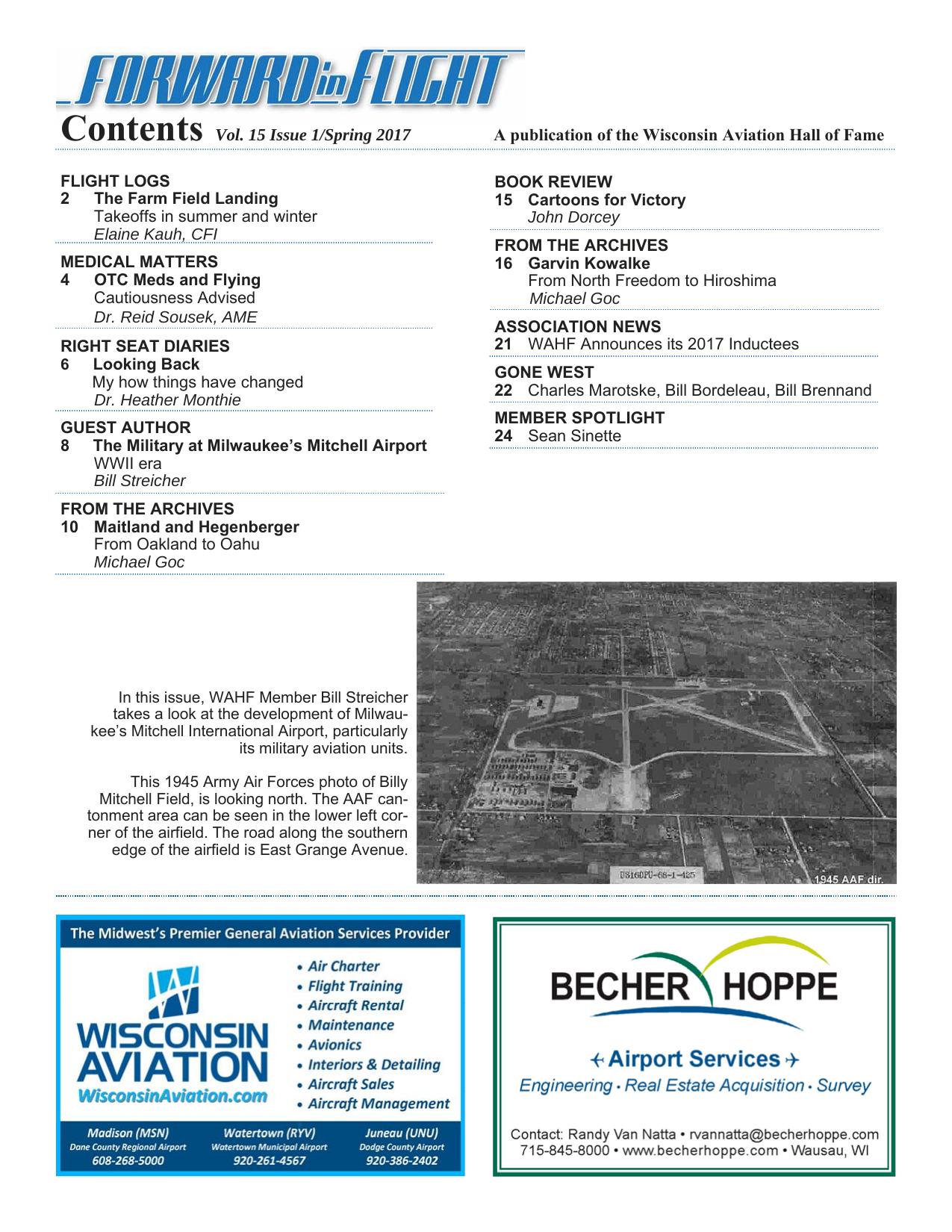 Forward in Flight - Spring 2017 -  Page2