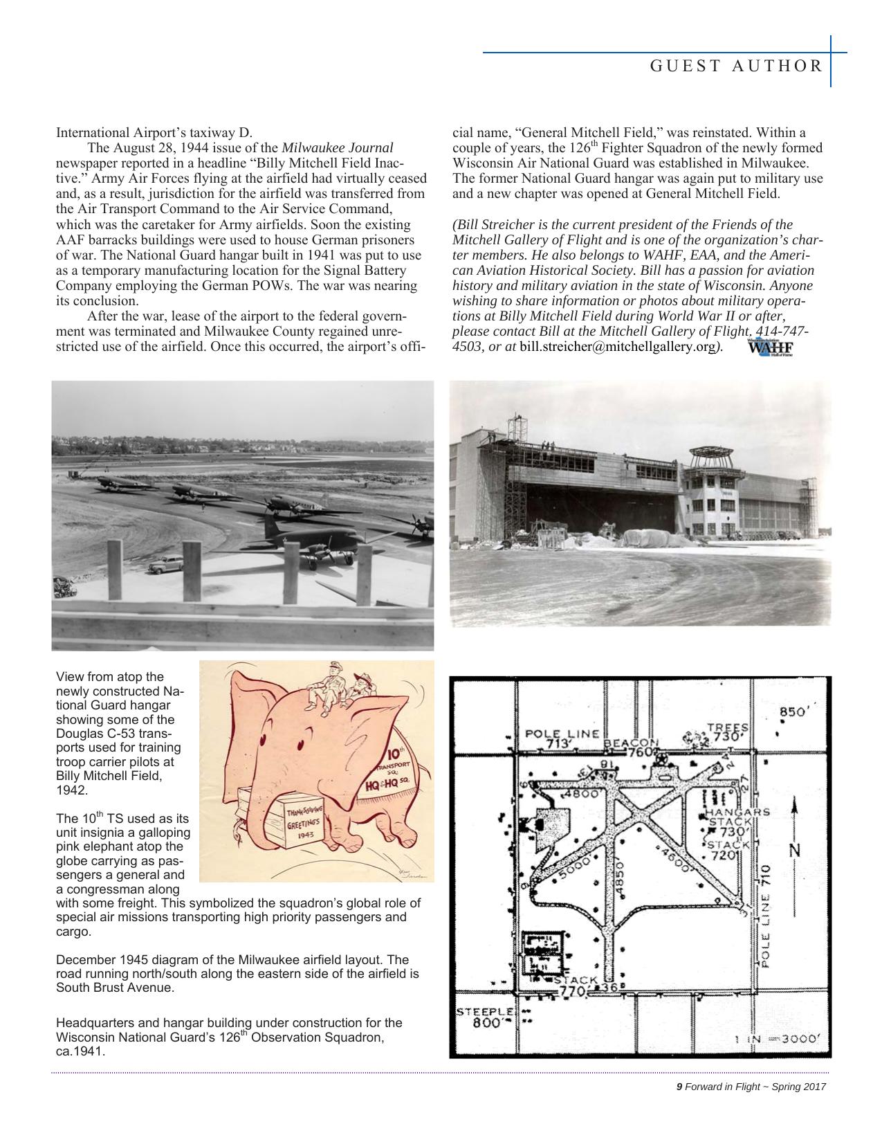 Forward in Flight - Spring 2017 -  Page11