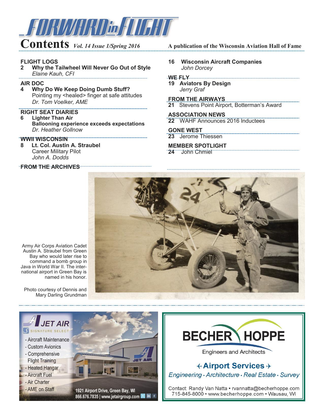 Forward in Flight - Spring 2016 -  Page2