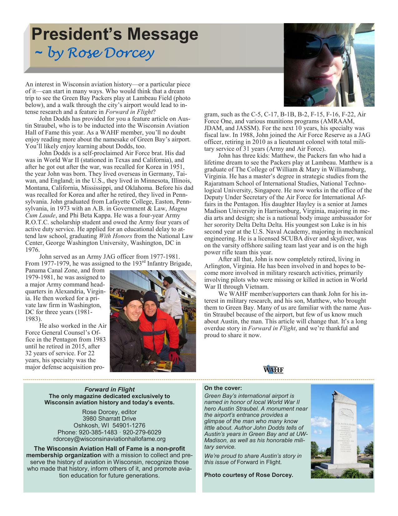 Forward in Flight - Spring 2016 -  Page3