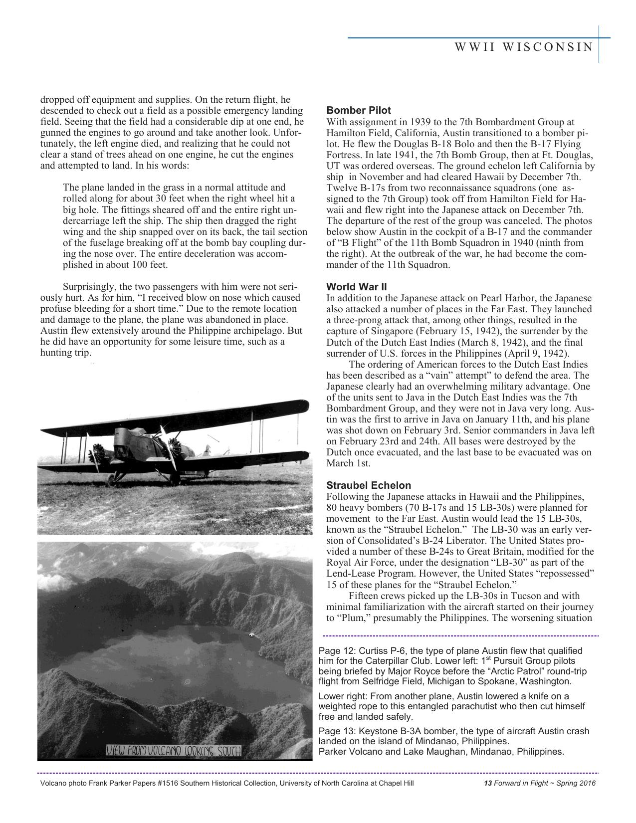 Forward in Flight - Spring 2016 -  Page15