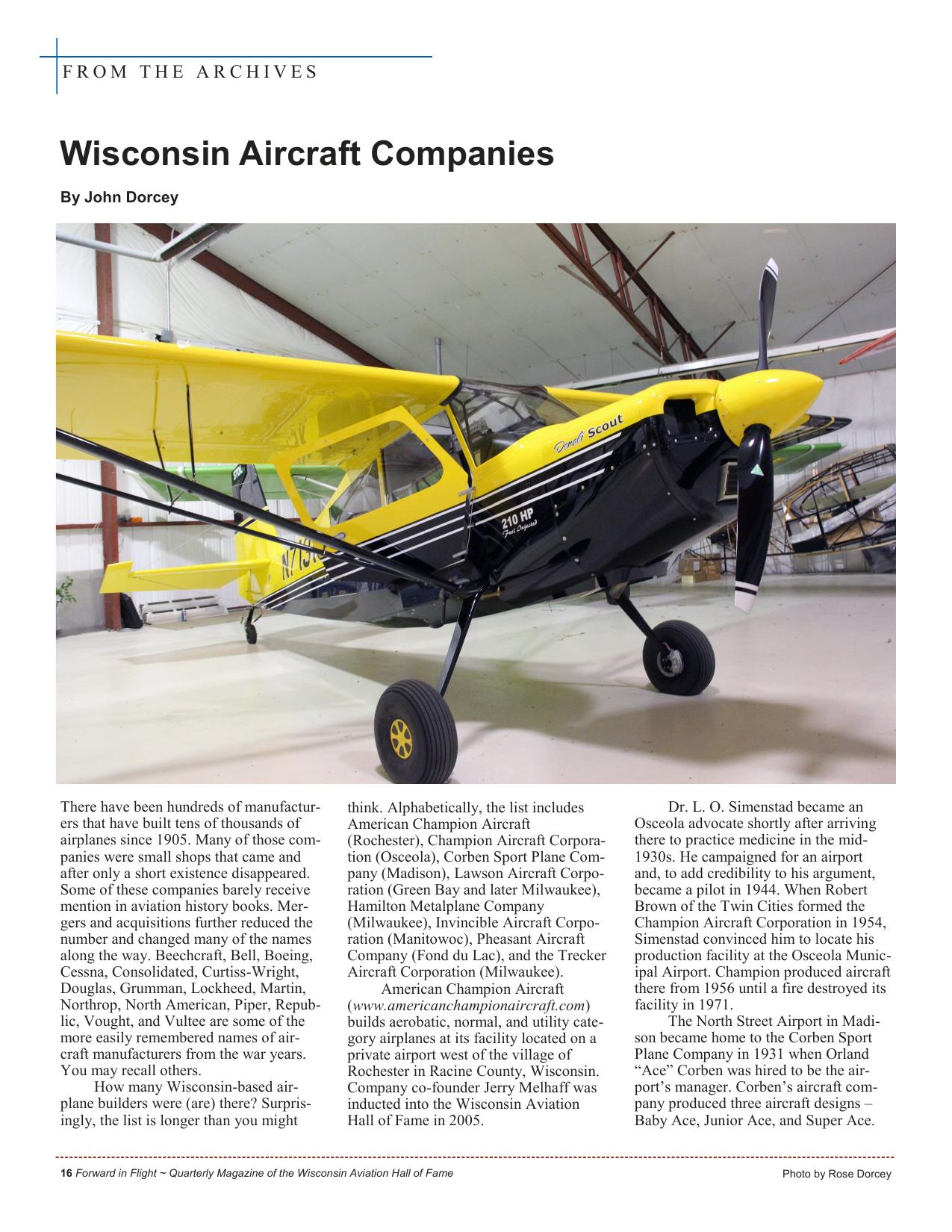 Forward in Flight - Spring 2016 -  Page18
