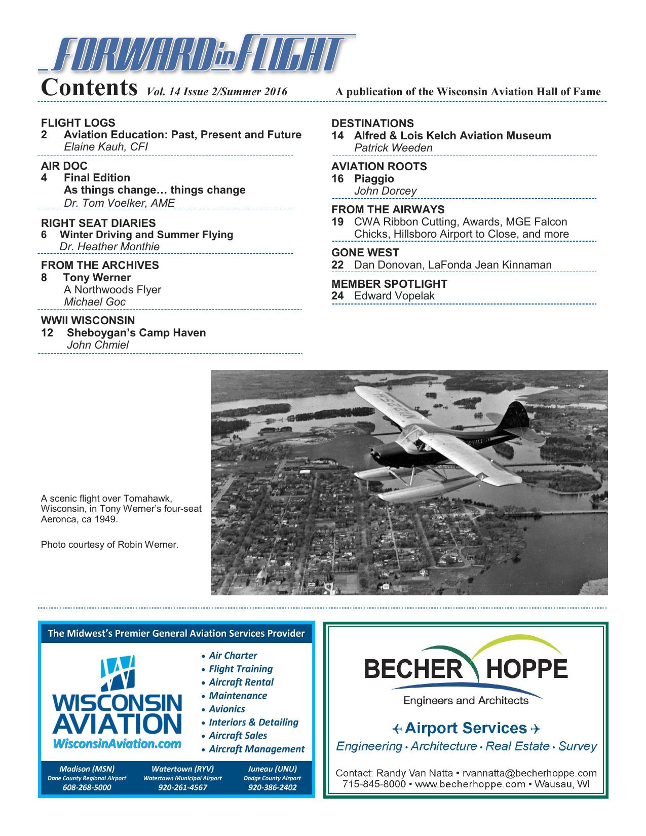 Forward in Flight - Summer 2016 -  Page2