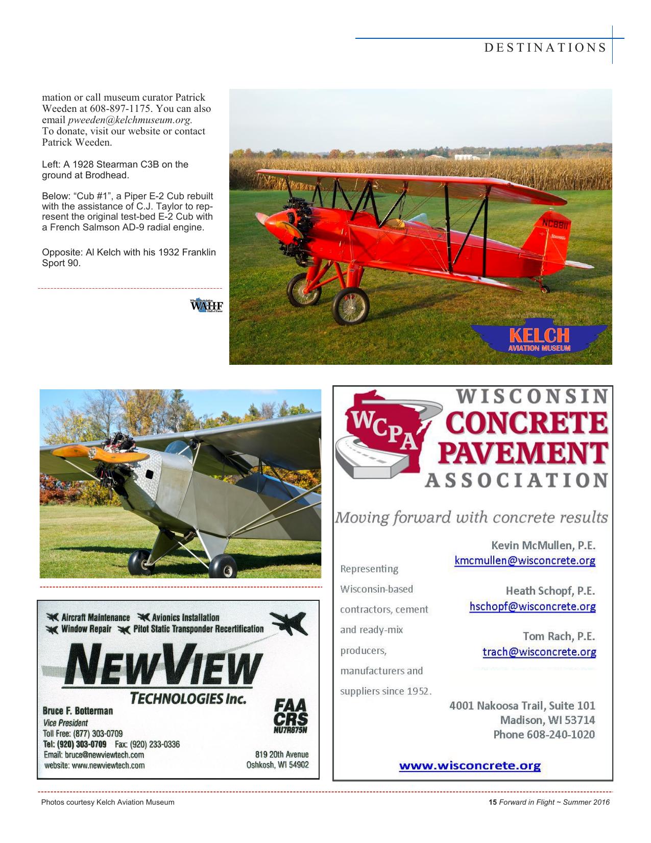 Forward in Flight - Summer 2016 -  Page17