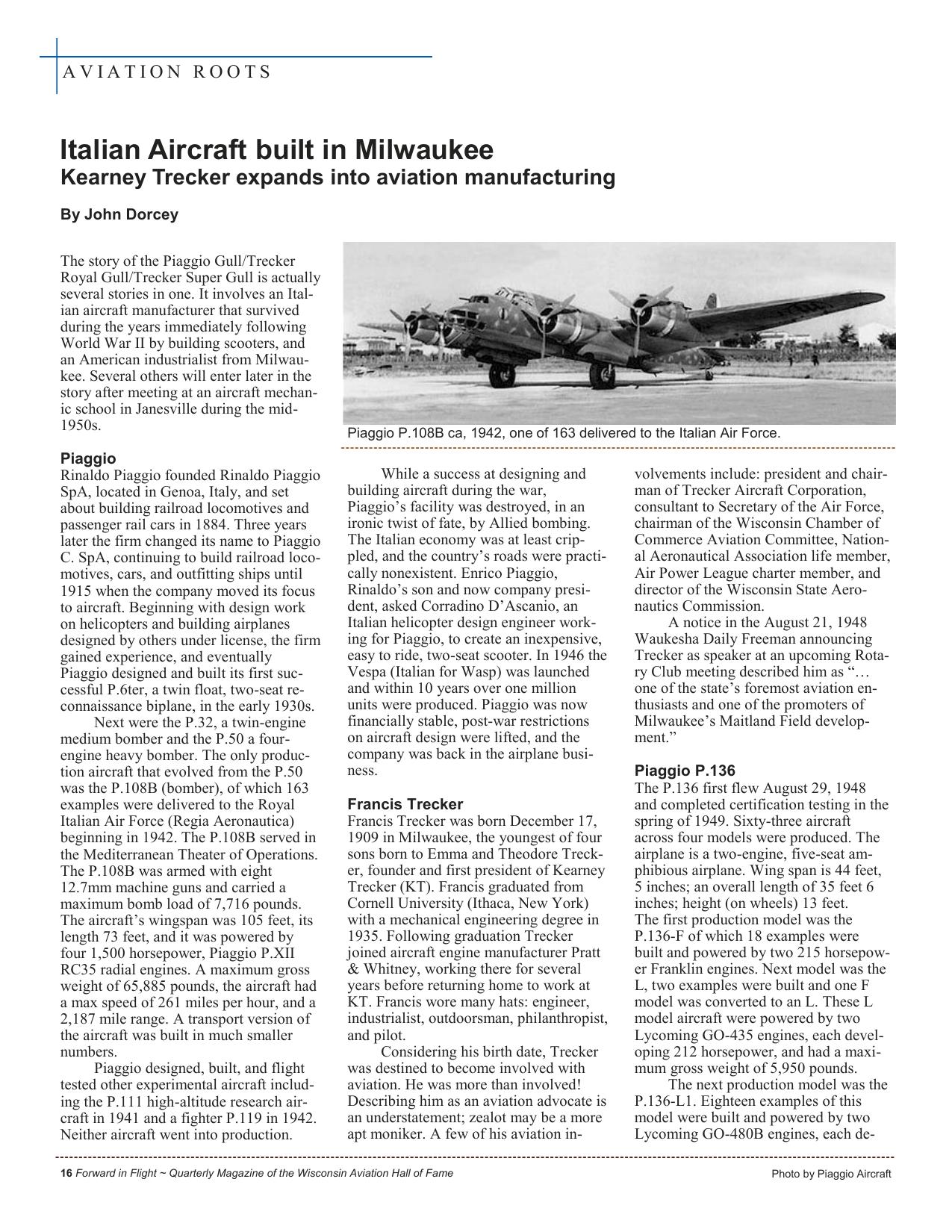 Forward in Flight - Summer 2016 -  Page18