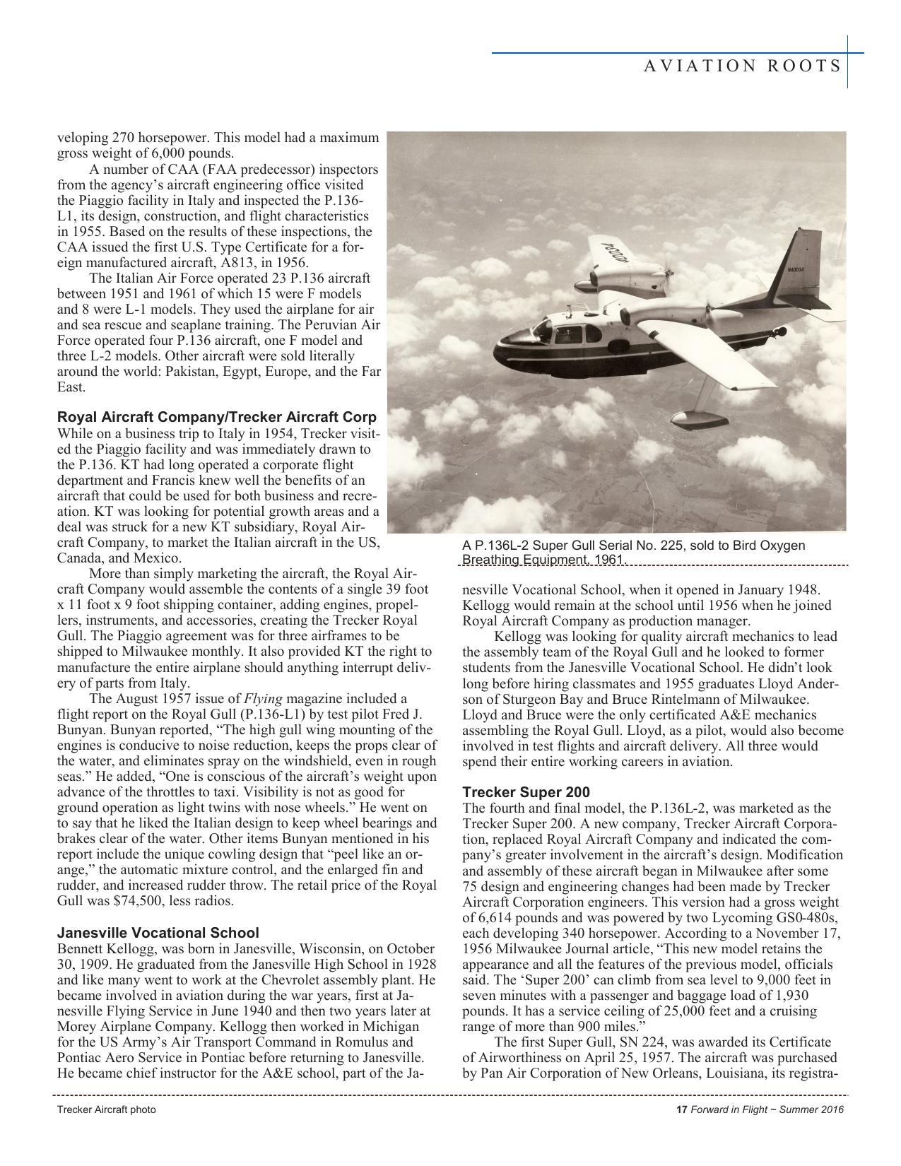 Forward in Flight - Summer 2016 -  Page19