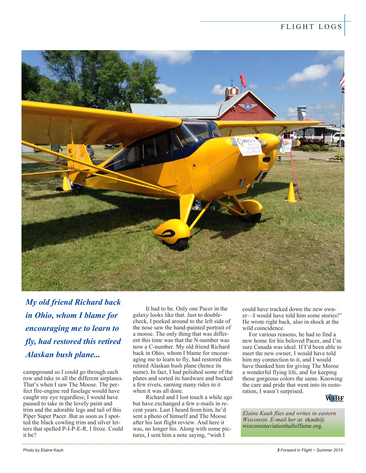 Forward in Flight - Fall 2015 -  Page5