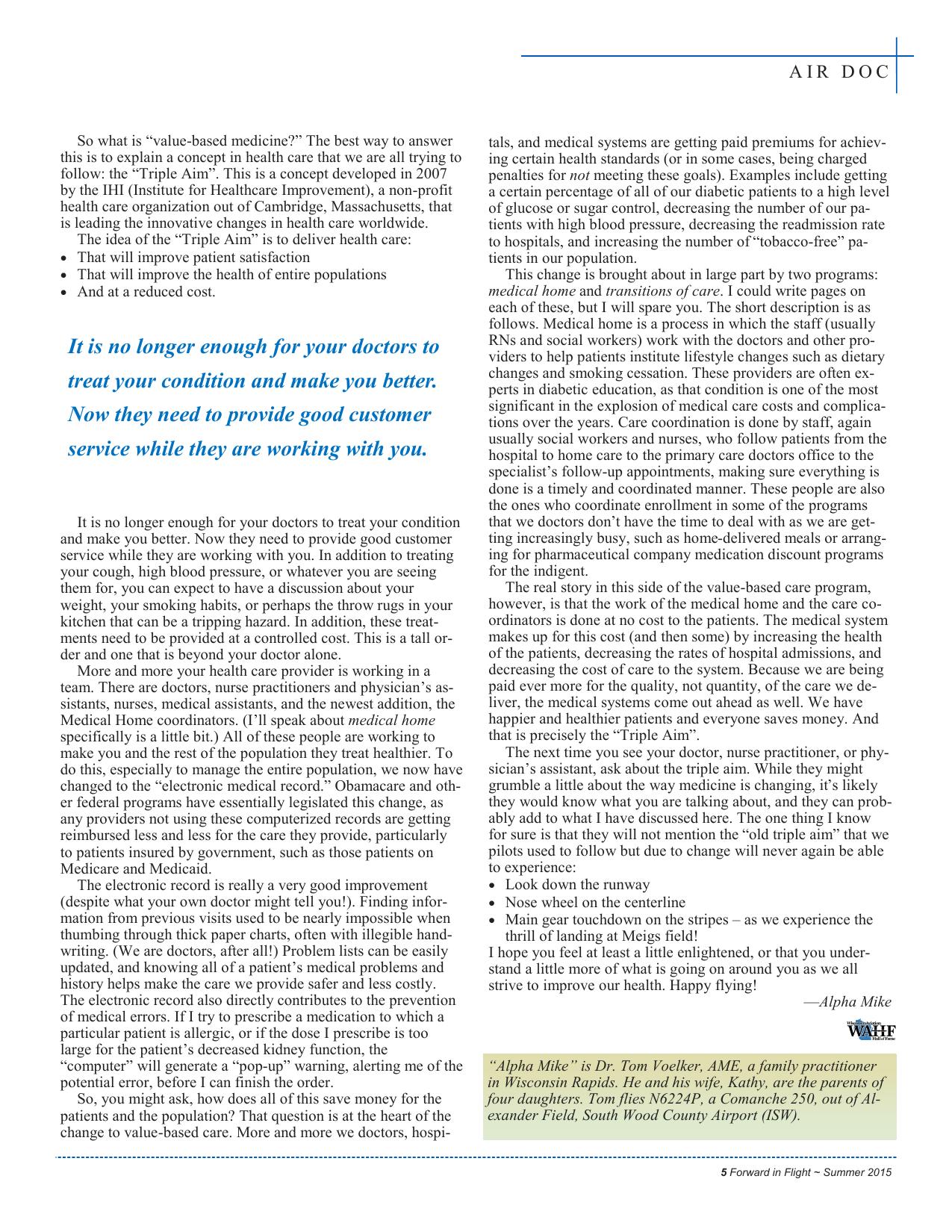 Forward in Flight - Fall 2015 -  Page7