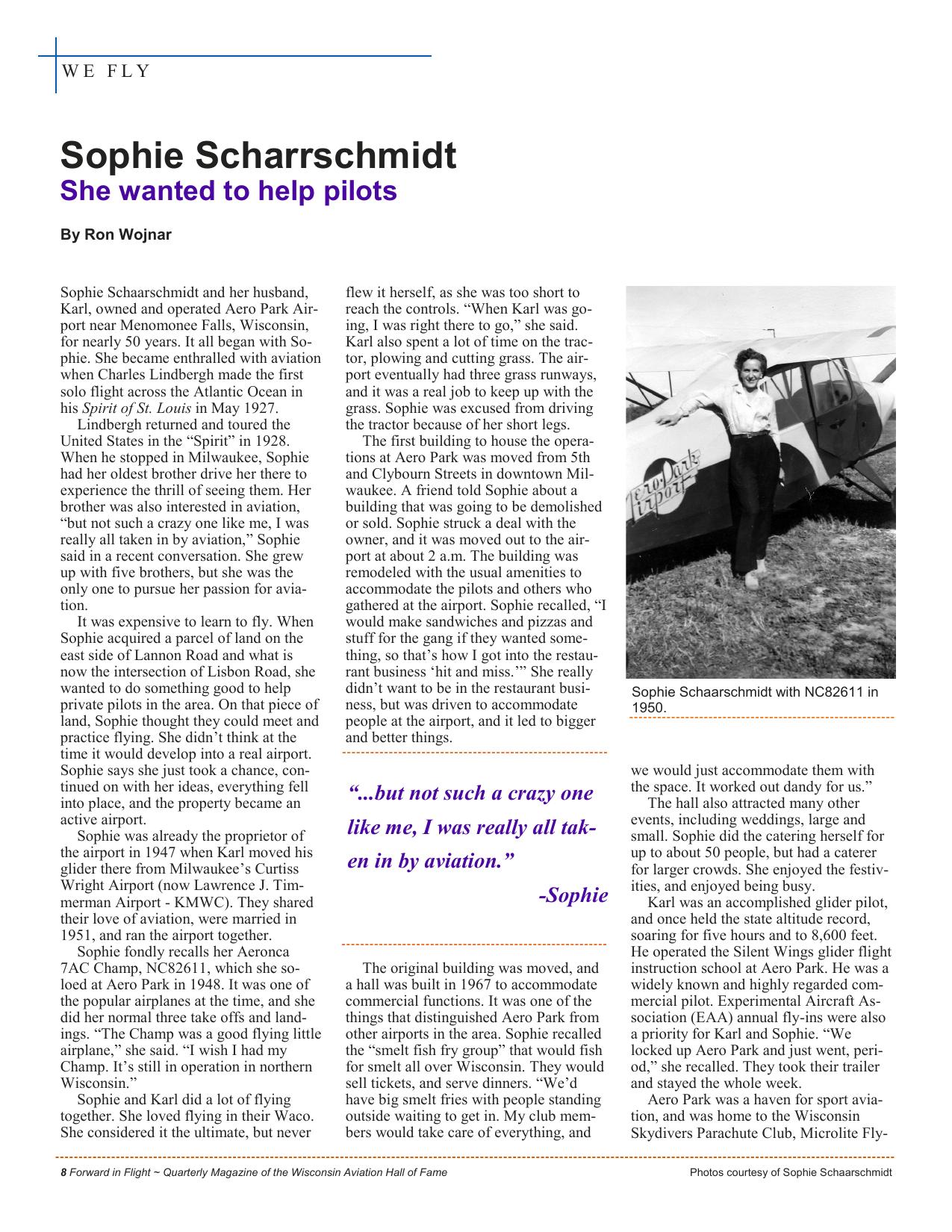 Forward in Flight - Fall 2015 -  Page10