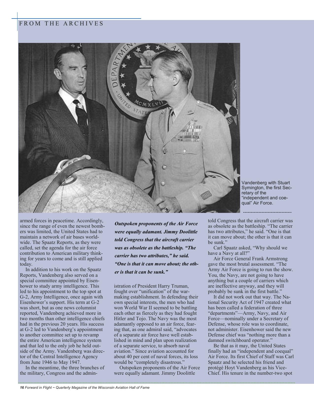 Forward in Flight - Fall 2015 -  Page18