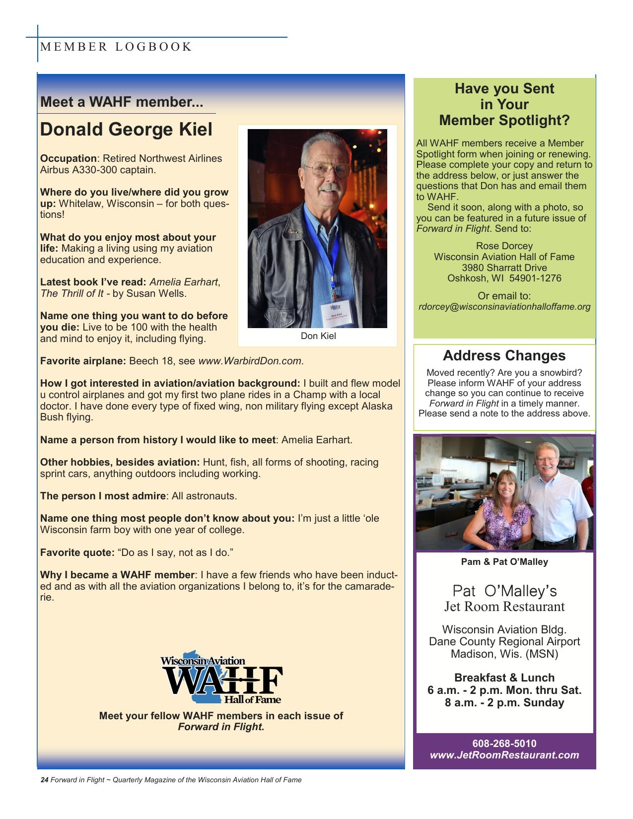 Forward in Flight - Fall 2015 -  Page26