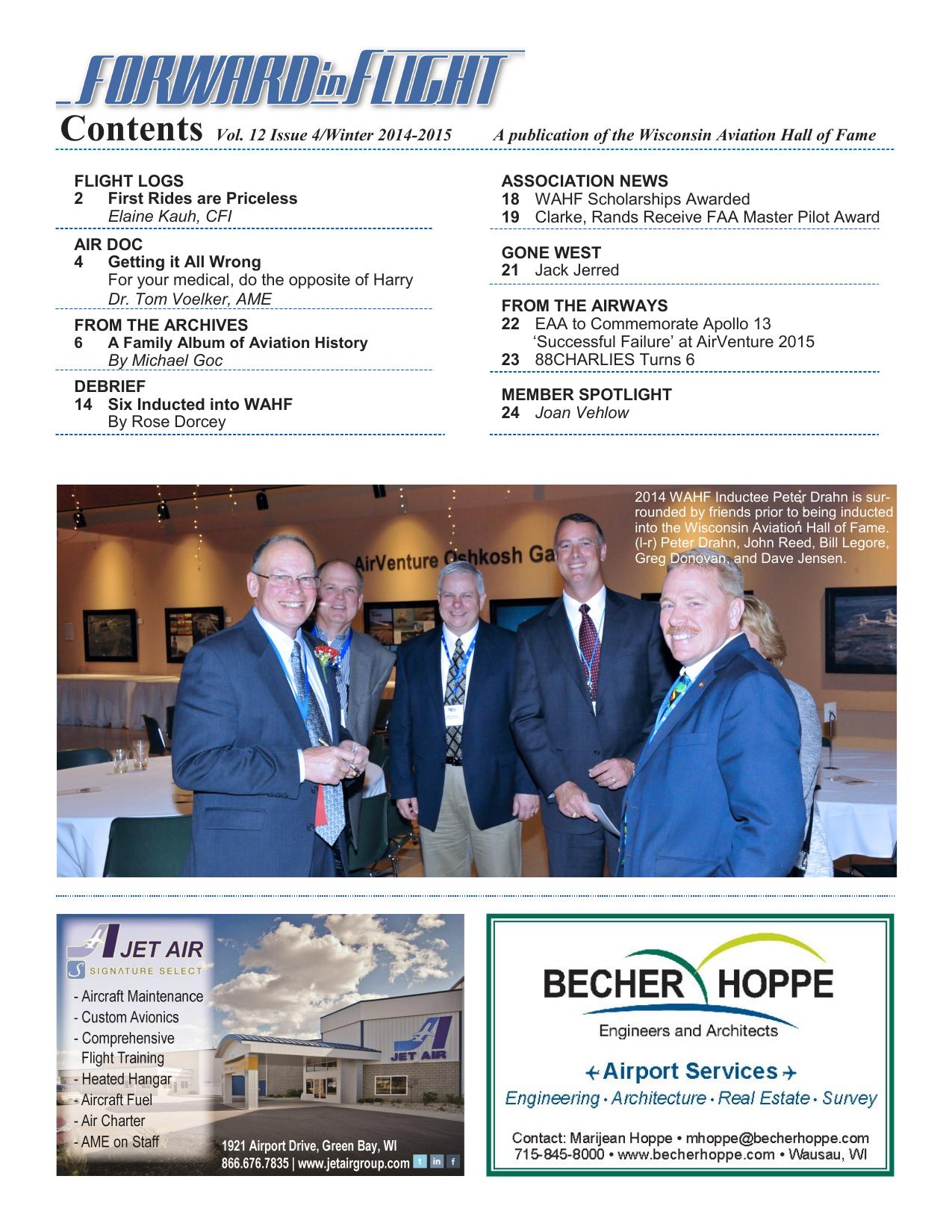 Forward in Flight - Winter 2014 -  Page2