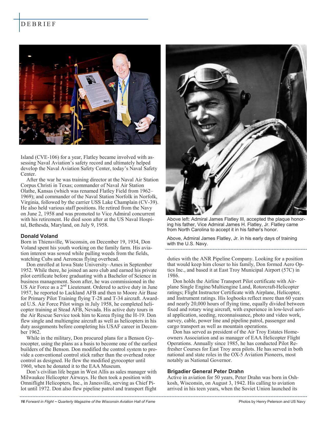 Forward in Flight - Winter 2014 -  Page18