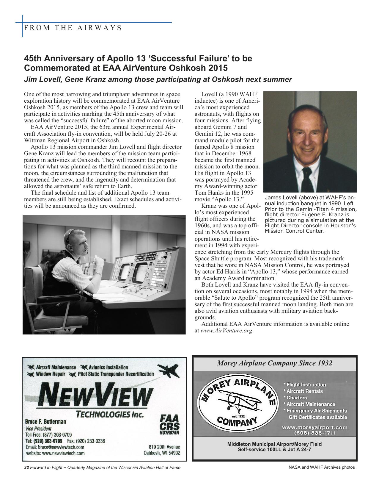 Forward in Flight - Winter 2014 -  Page24