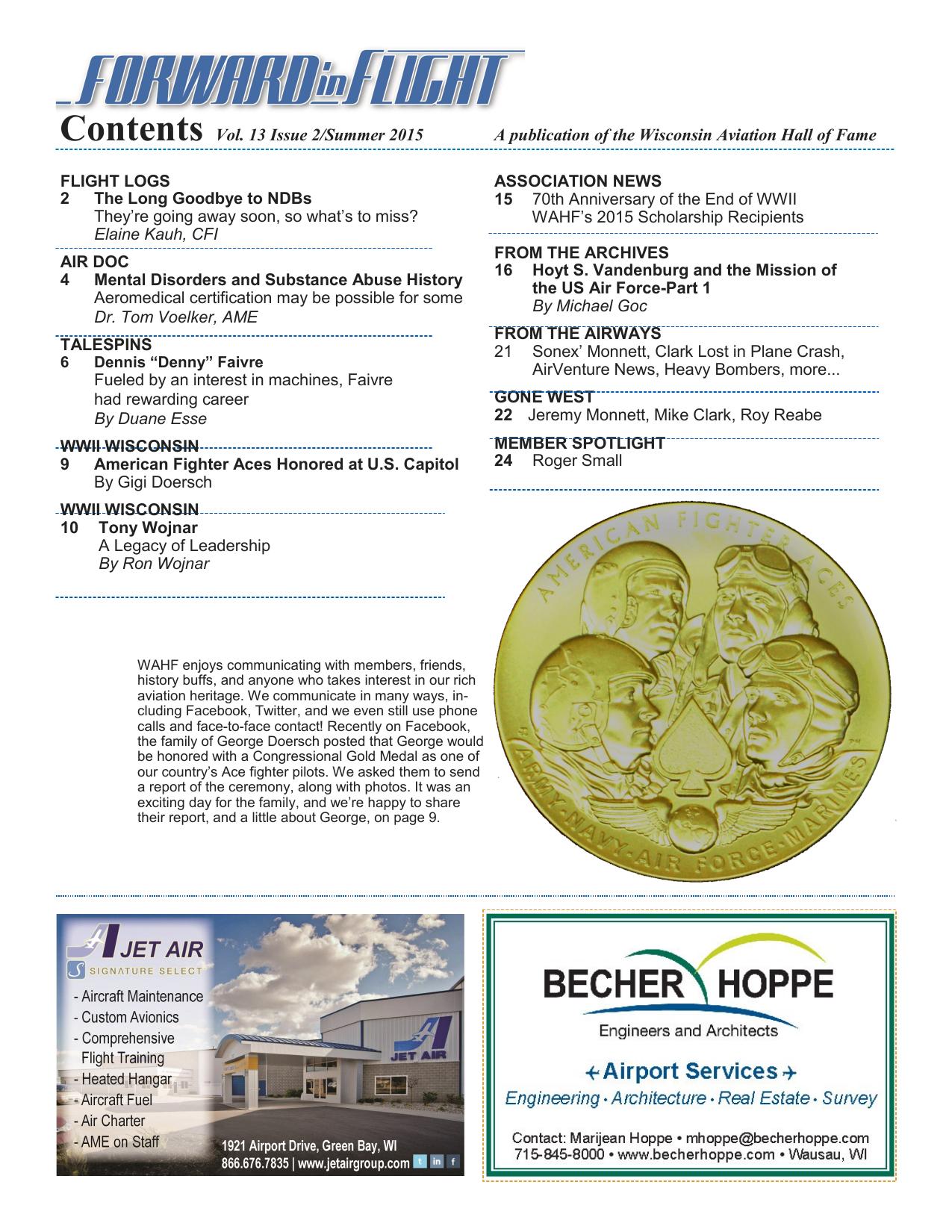 Forward in Flight - Summer 2015 -  Page2