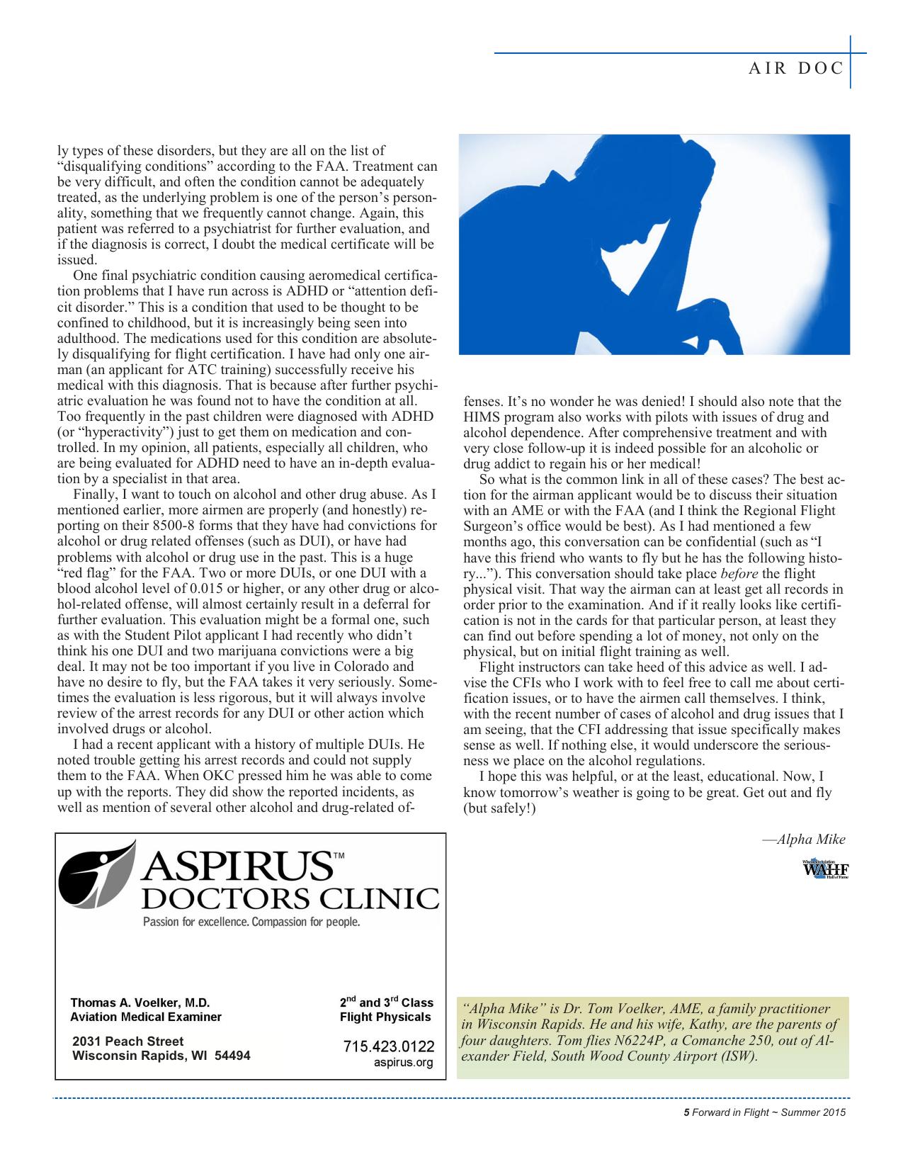 Forward in Flight - Summer 2015 -  Page7