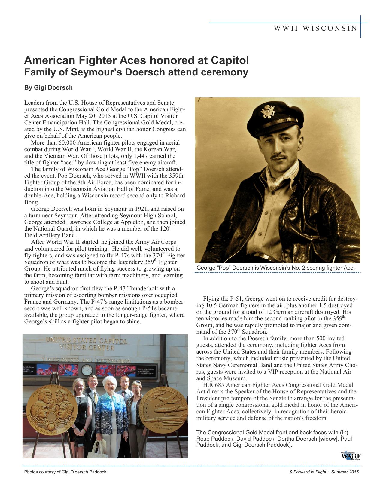 Forward in Flight - Summer 2015 -  Page11