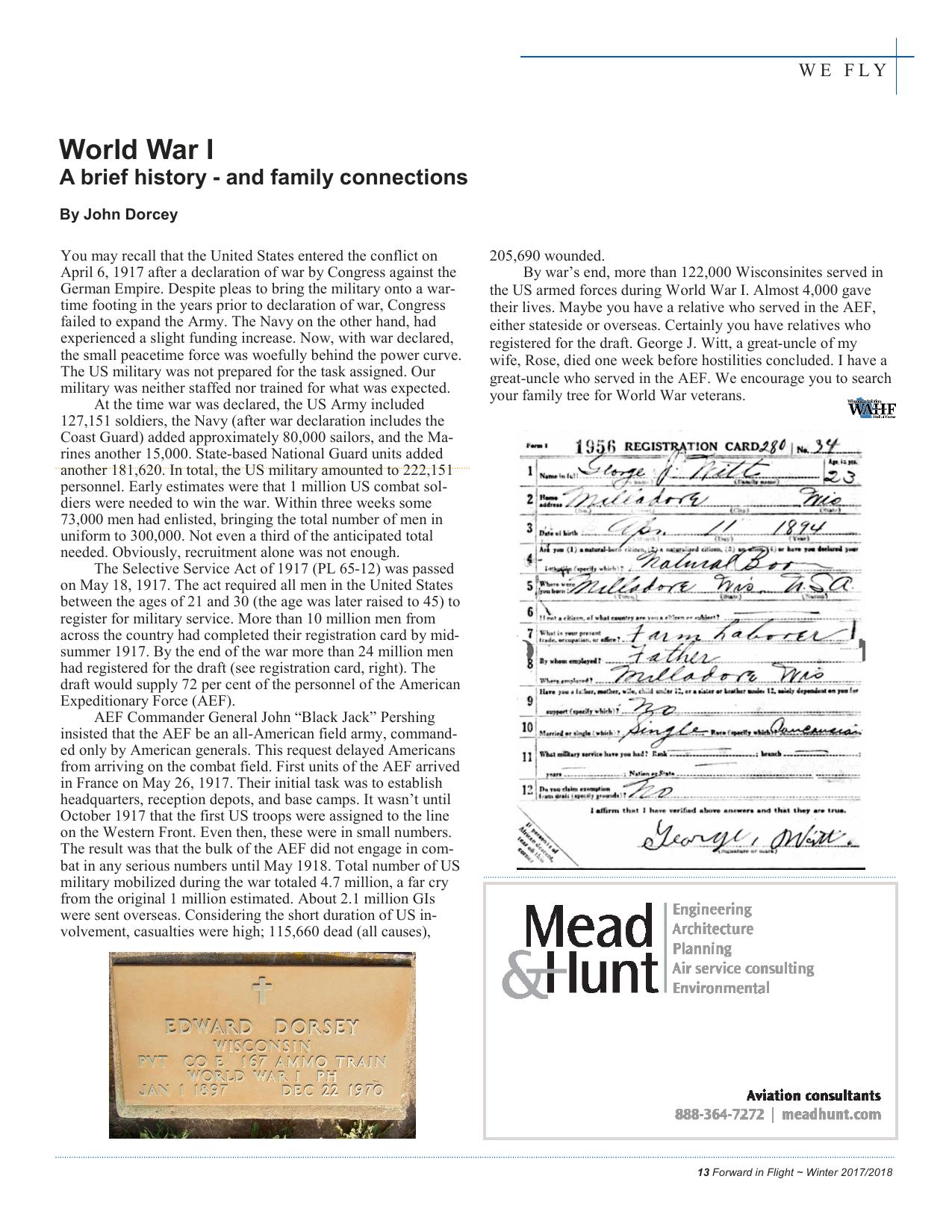 Forward in Flight - Winter 2017 -  Page15