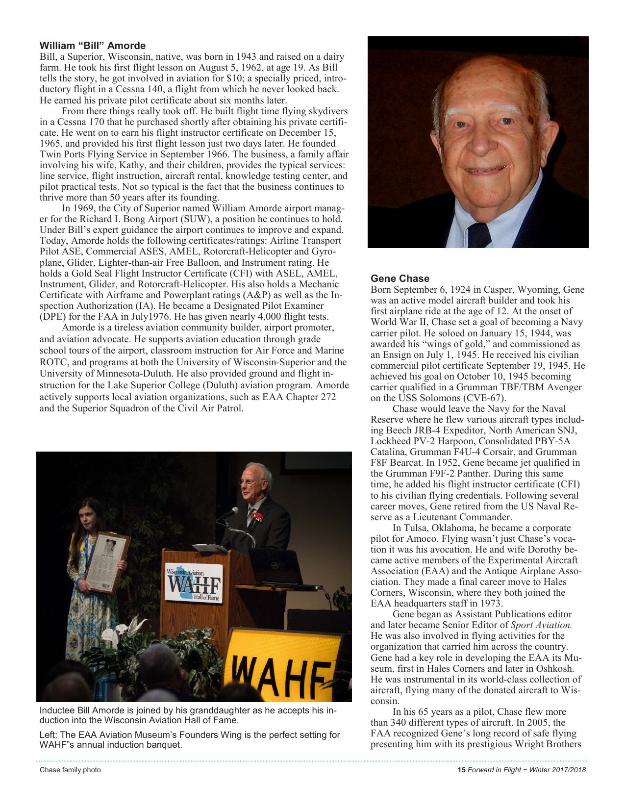 Forward in Flight - Winter 2017 -  Page17