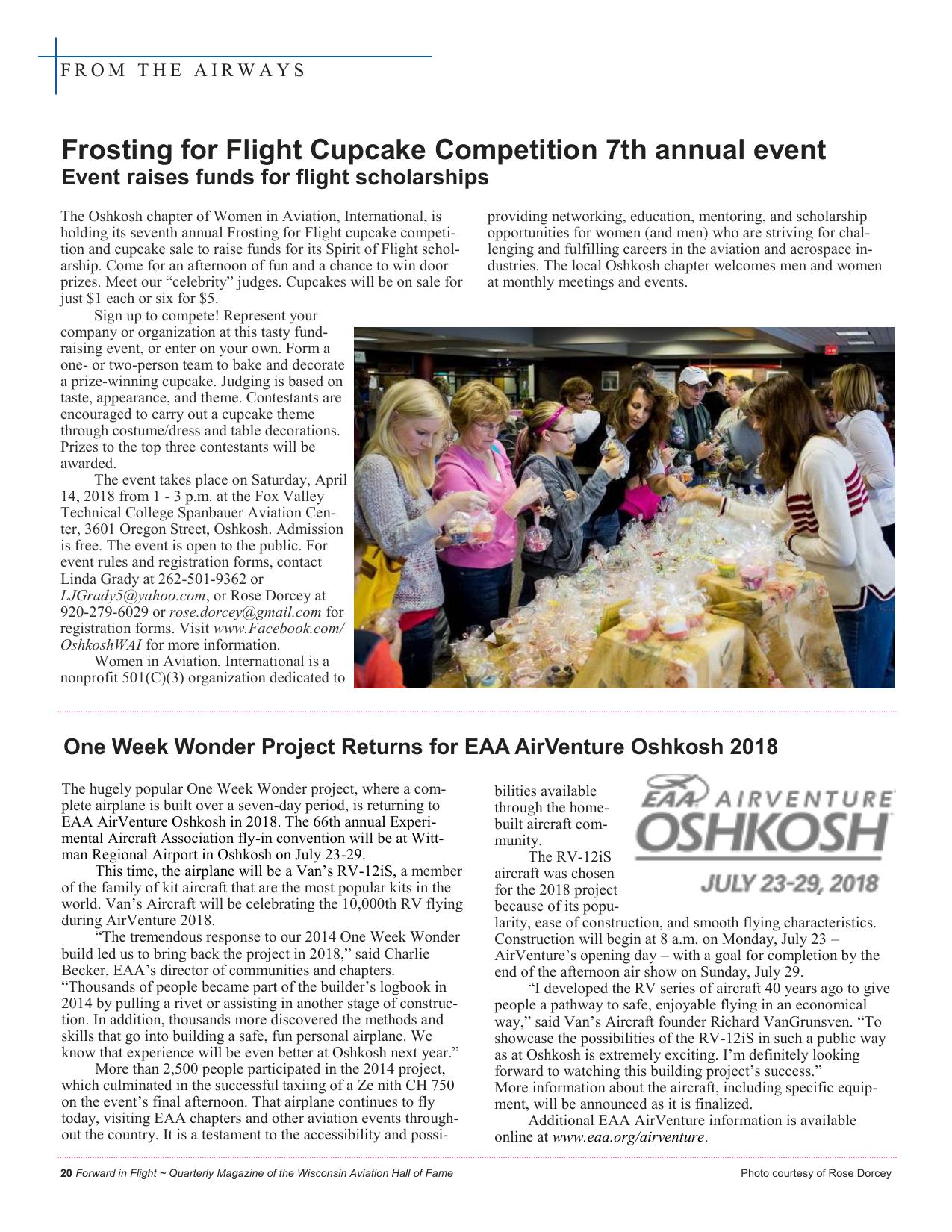 Forward in Flight - Winter 2017 -  Page22